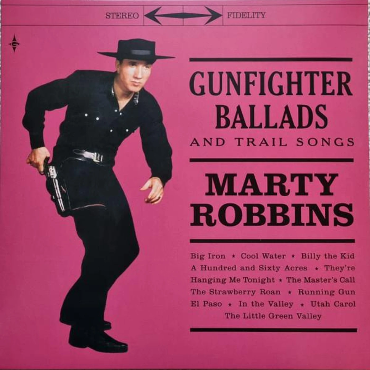 Marty Robbins GUNFIGHTER BALLADS & TRAIL SONGS Vinyl Record