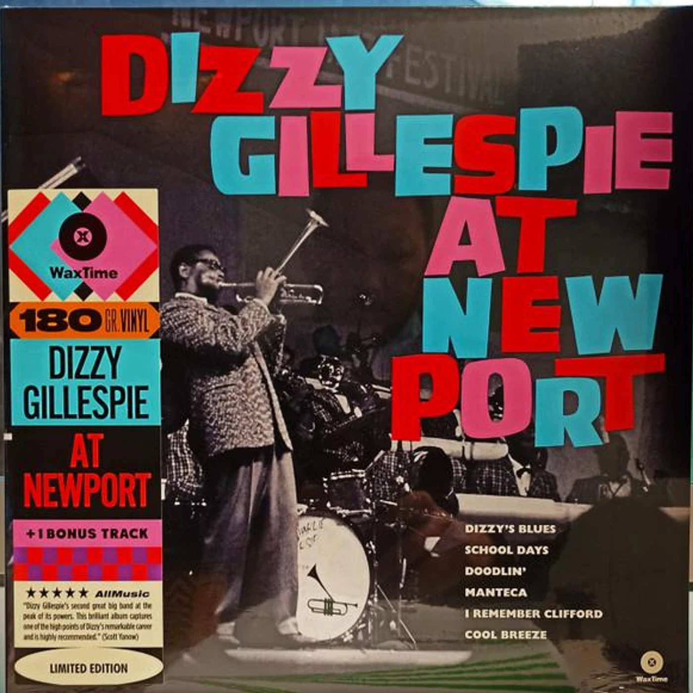 Dizzy Gillespie AT NEWPORT Vinyl Record
