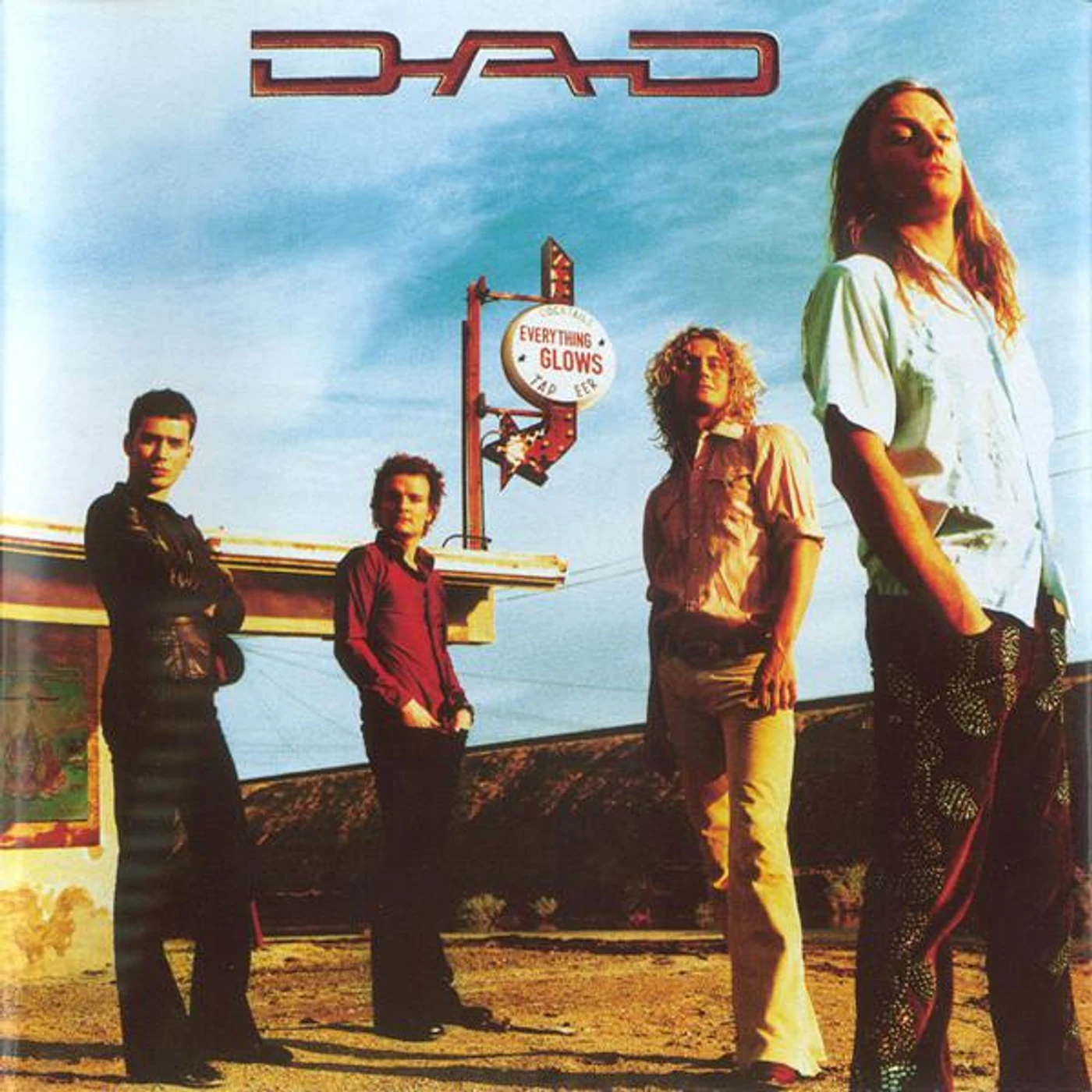 D-A-D EVERYTHING GLOWS Vinyl Record