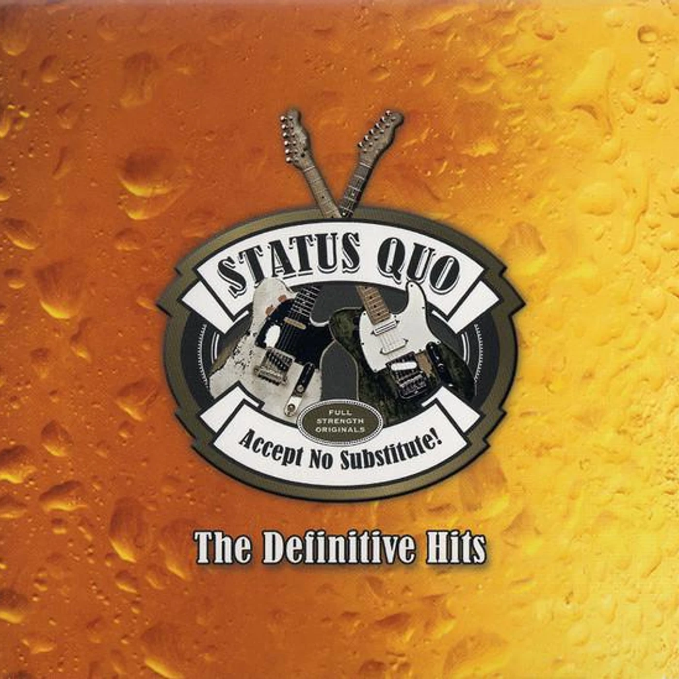 Status Quo ACCEPT NO SUBSTITUTE: DEFINITIVE HITS CD
