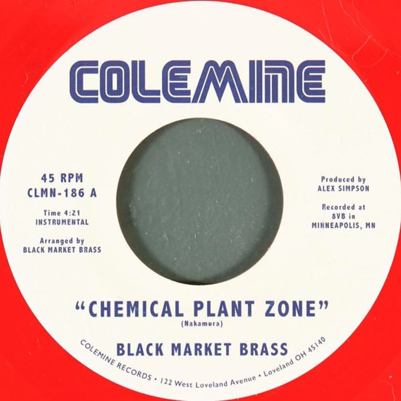 Black Market Brass Chemical Plant Zone (Red) Vinyl Record