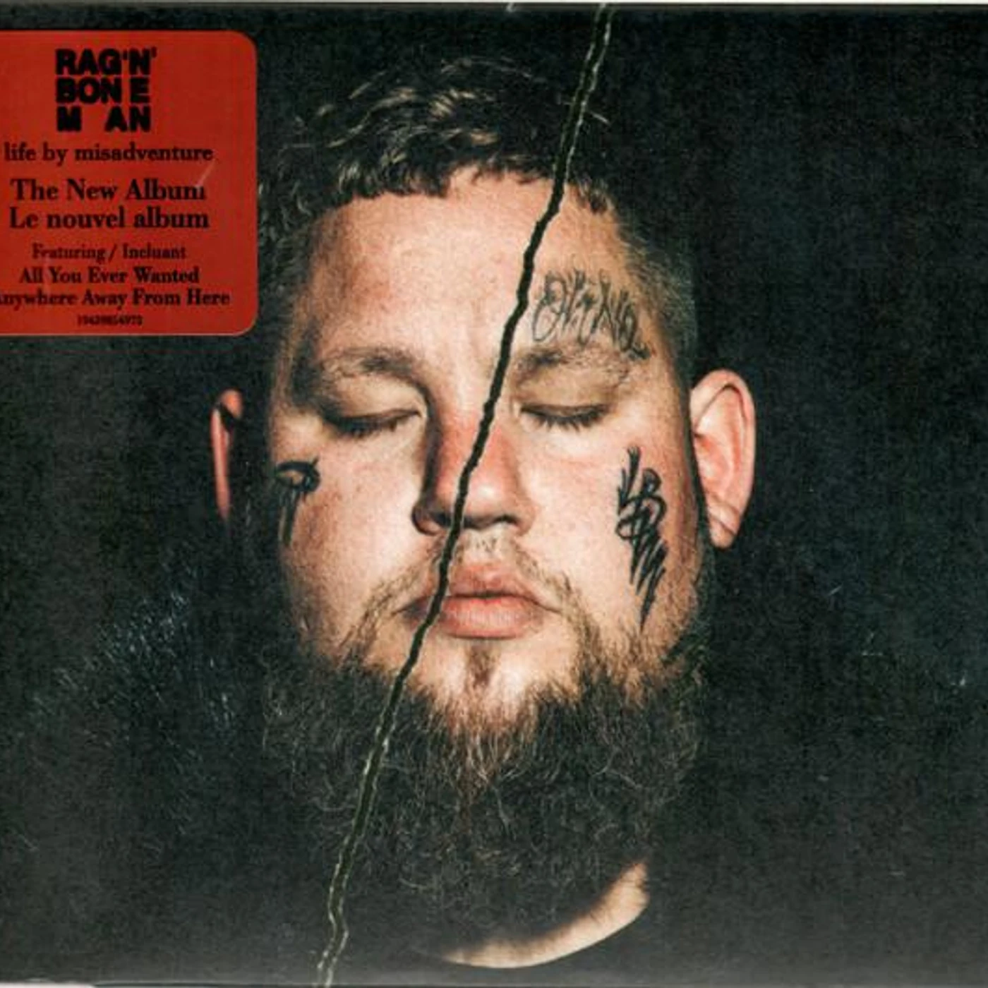 Rag'n'Bone Man LIFE BY MISADVENTURE CD
