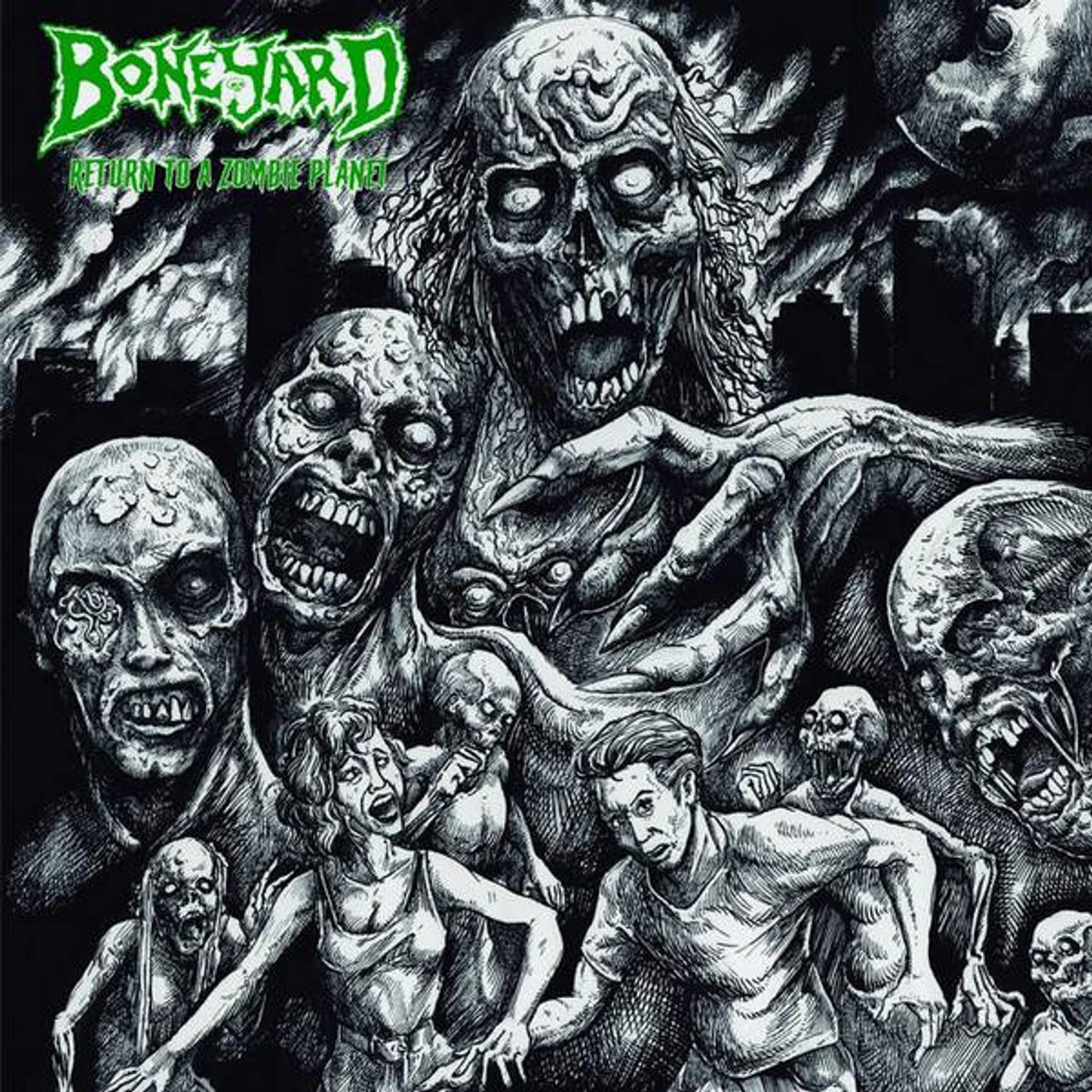 Boneyard BACK TO A ZOMBIE PLANET CD