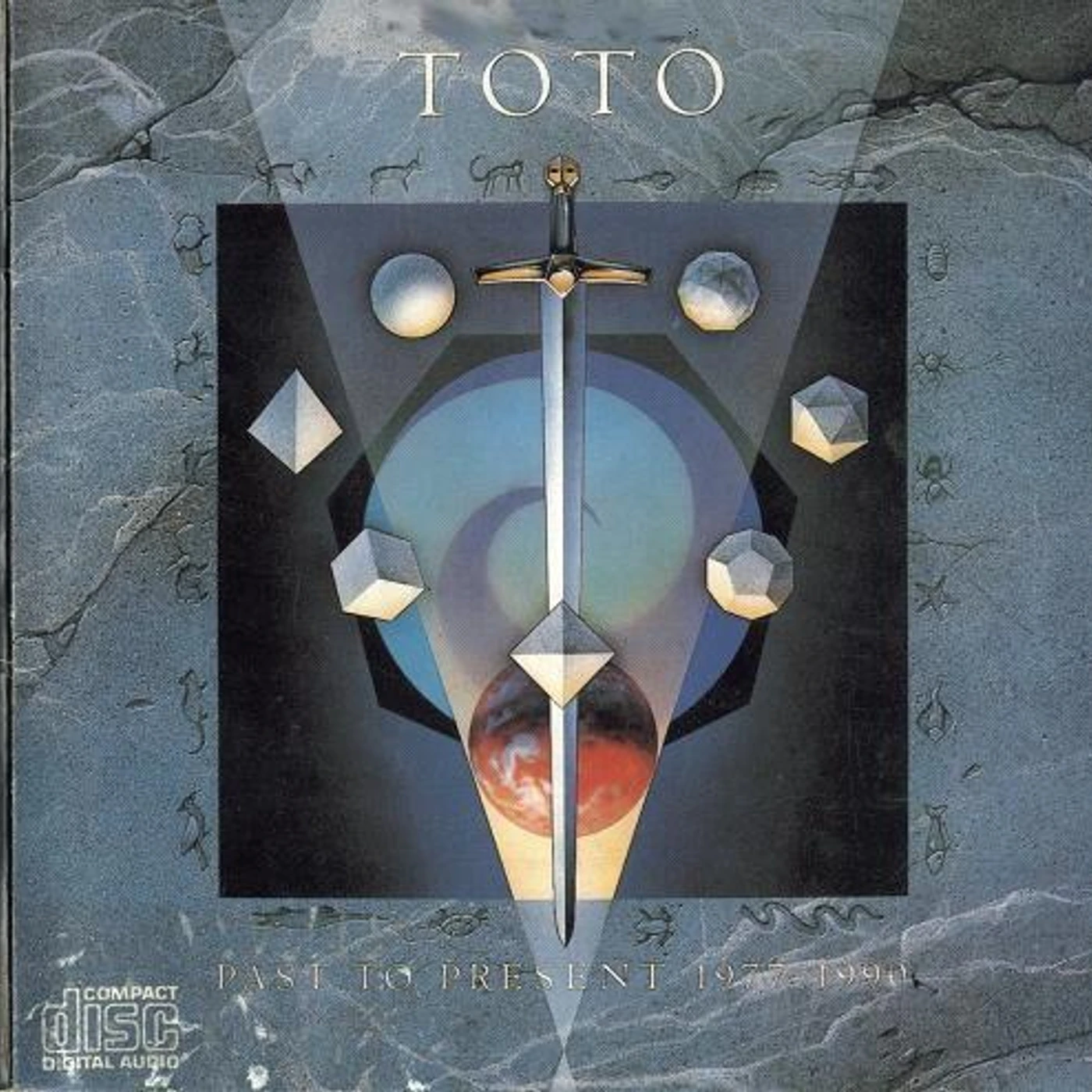 TOTO PAST TO PRESENT 1977-1990 CD