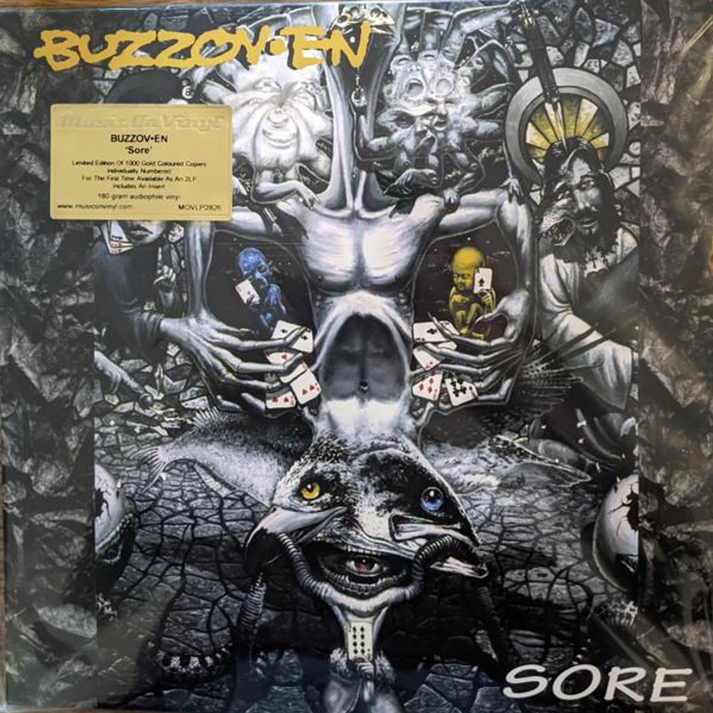 Buzzov•en SORE (2LP/LIMITED/GOLD VINYL/180G/INSERT/LIMITED/NUMBERED/IMPORT) Vinyl Record