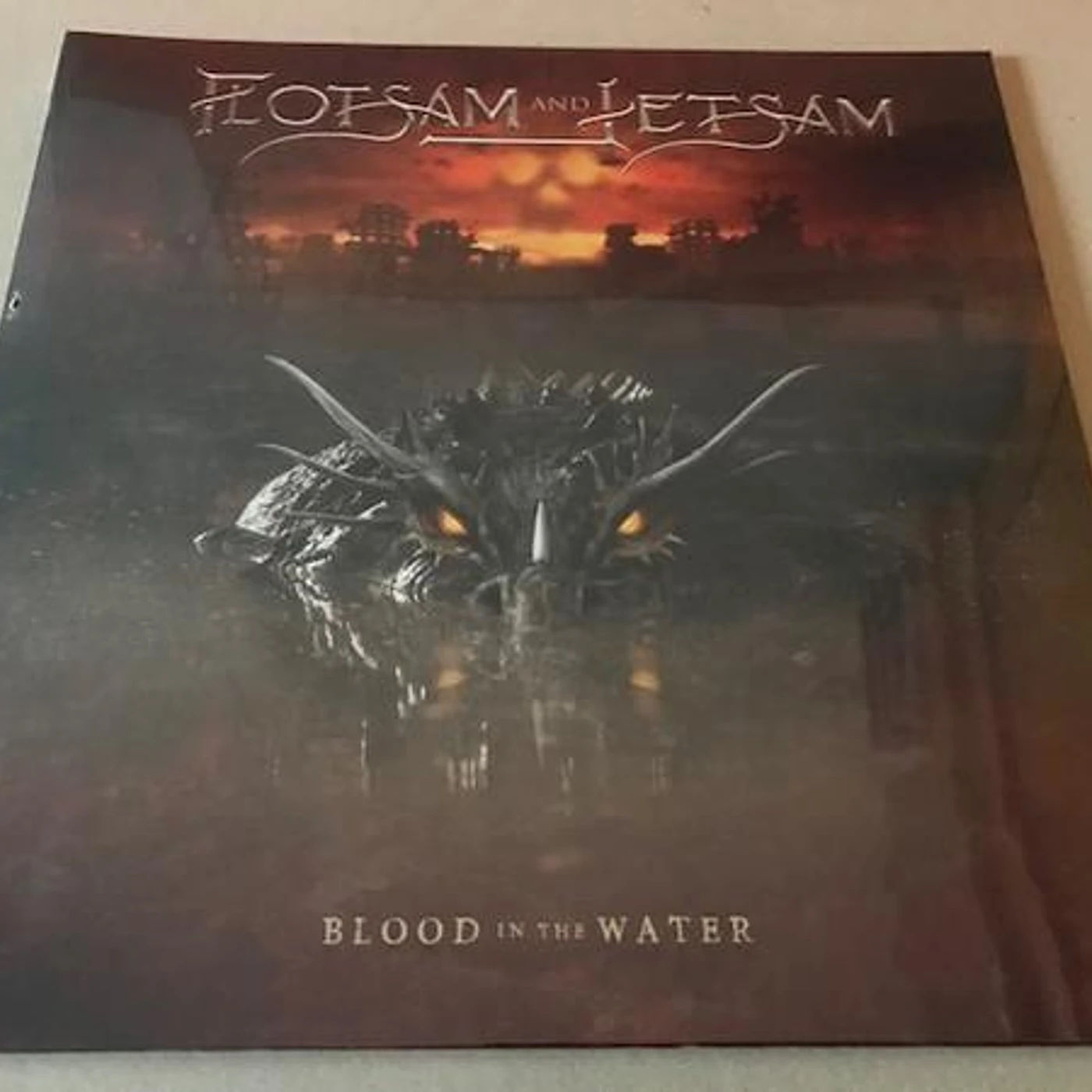 Flotsam & Jetsam BLOOD IN THE WATER Vinyl Record