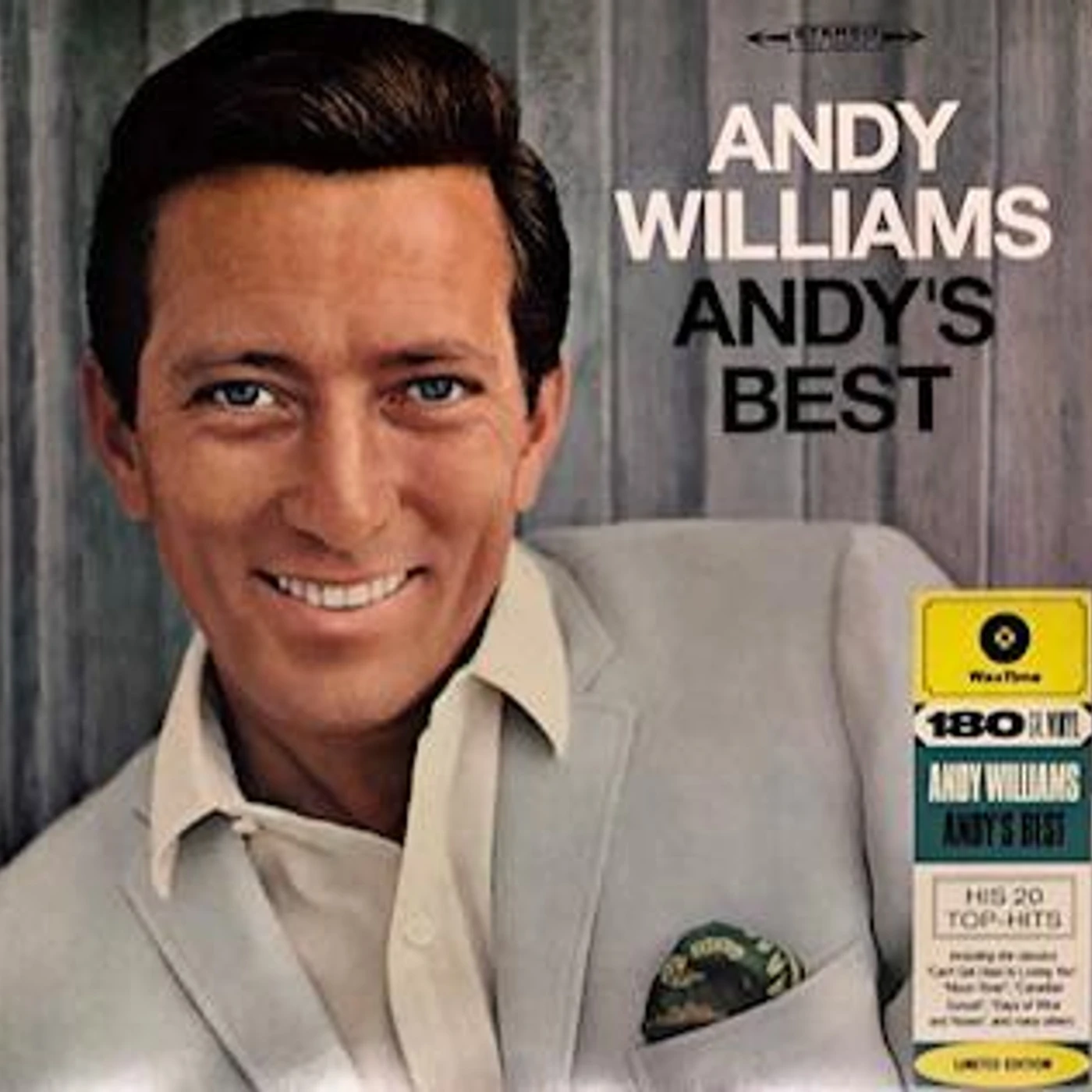 Andy Williams ANDY'S BEST - HIS 20 TOP HITS Vinyl Record
