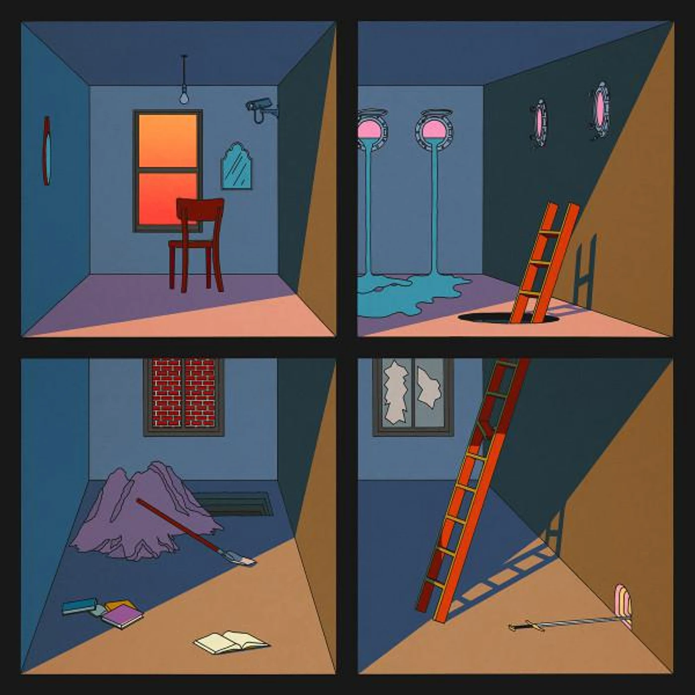 We Were Promised Jetpacks ENJOY THE VIEW (ORANGE VINYL) (I) Vinyl Record