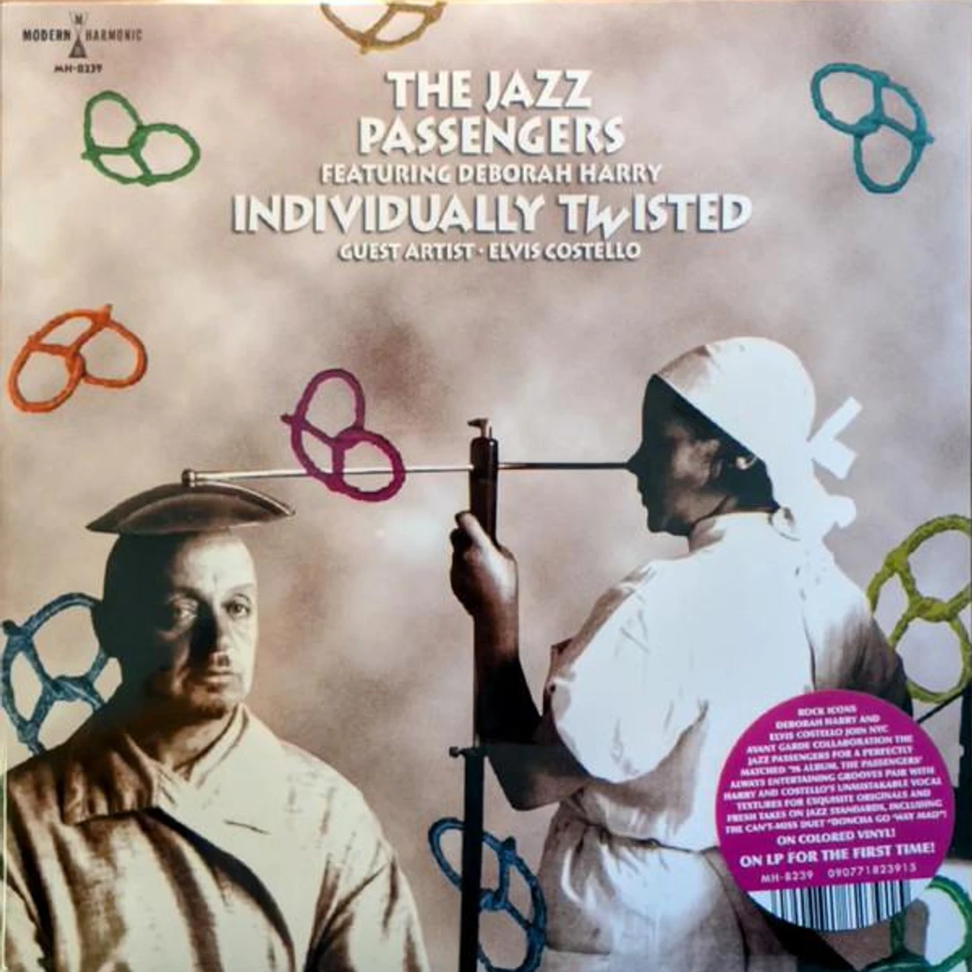 Jazz Passengers INDIVIDUALLY TWISTED (PEACH VINYL) Vinyl Record