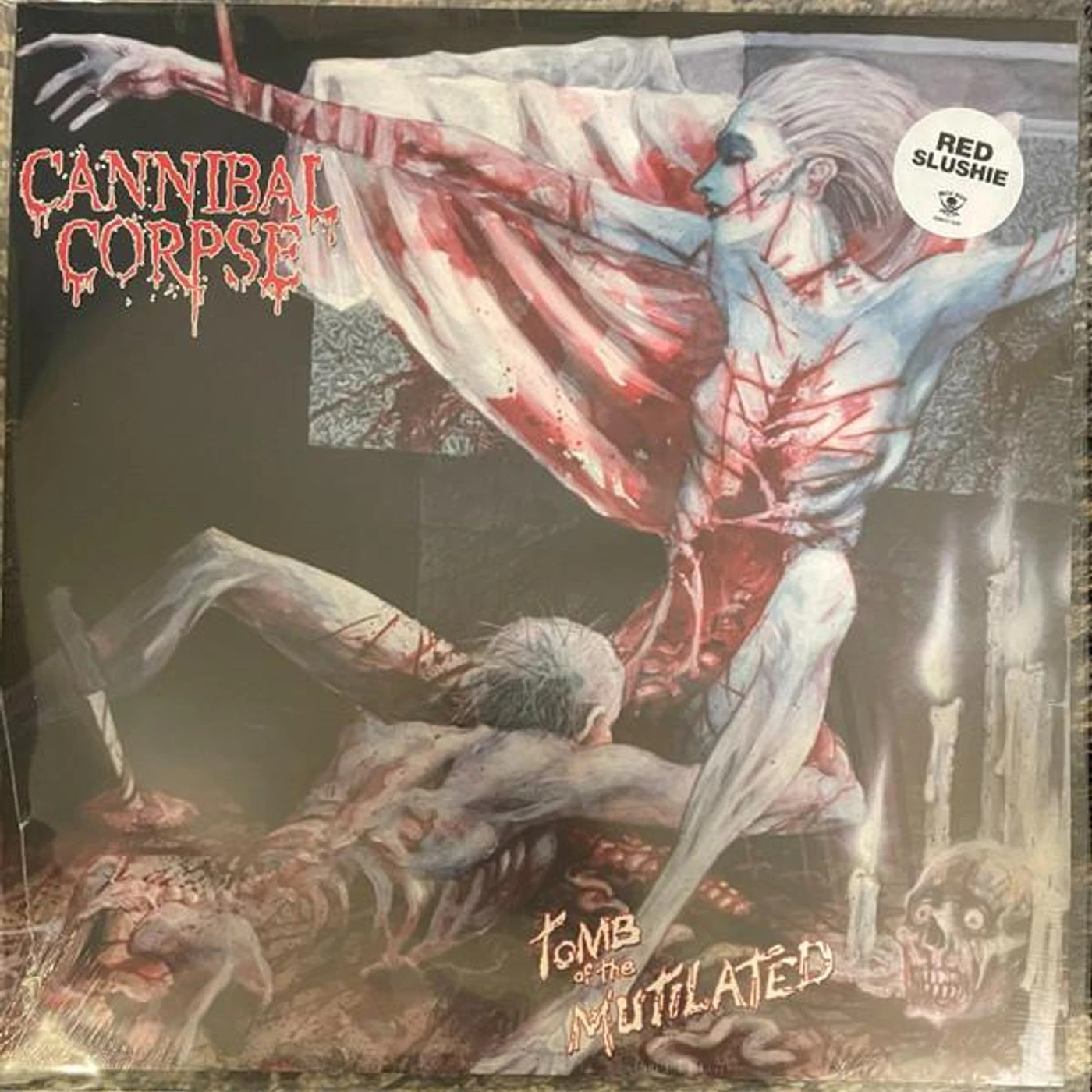 Cannibal Corpse TOMB OF THE MUTILATED (RED SLUSHIE VINYL) Vinyl Record