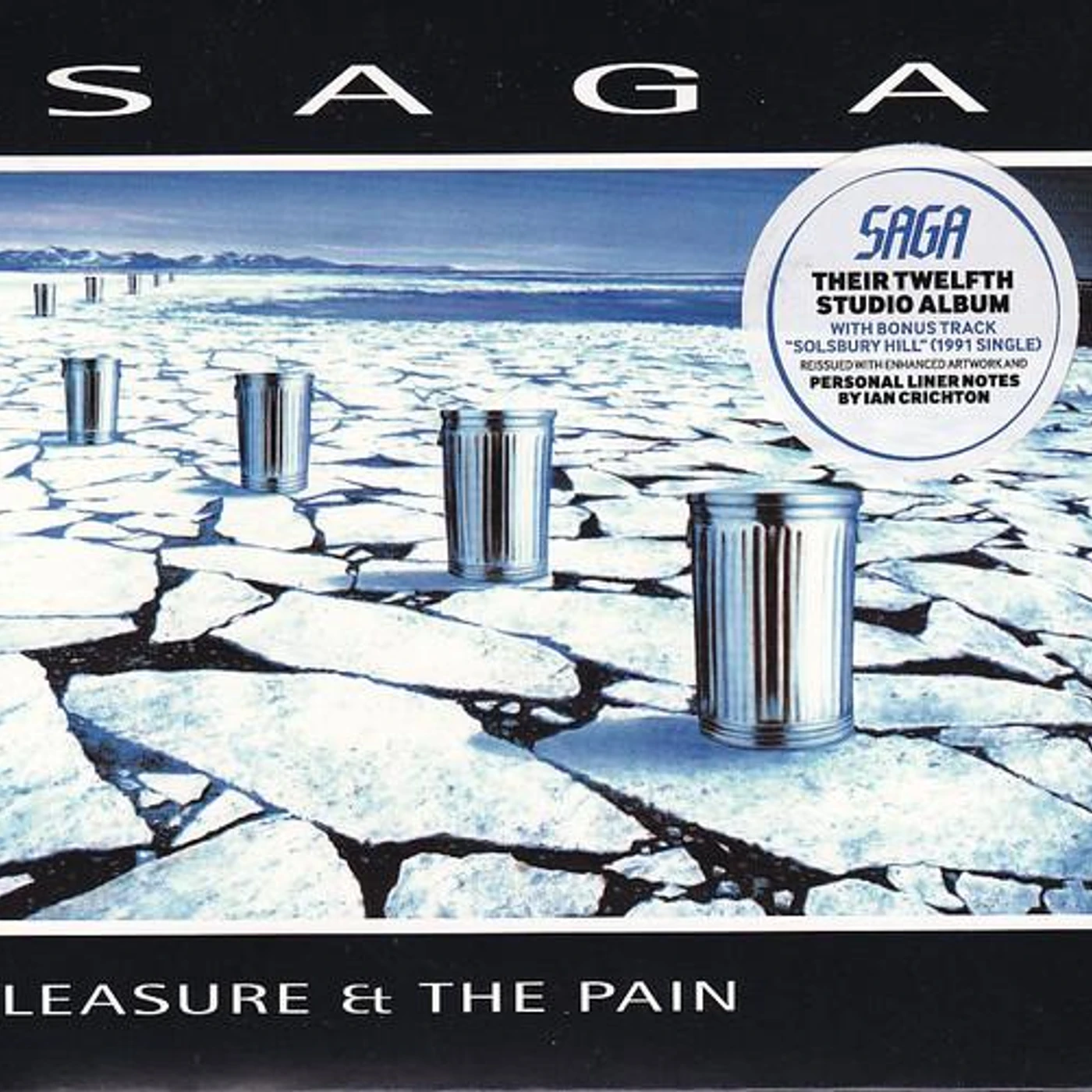 Saga PLEASURE & THE PAIN (2021 REISSUE) CD