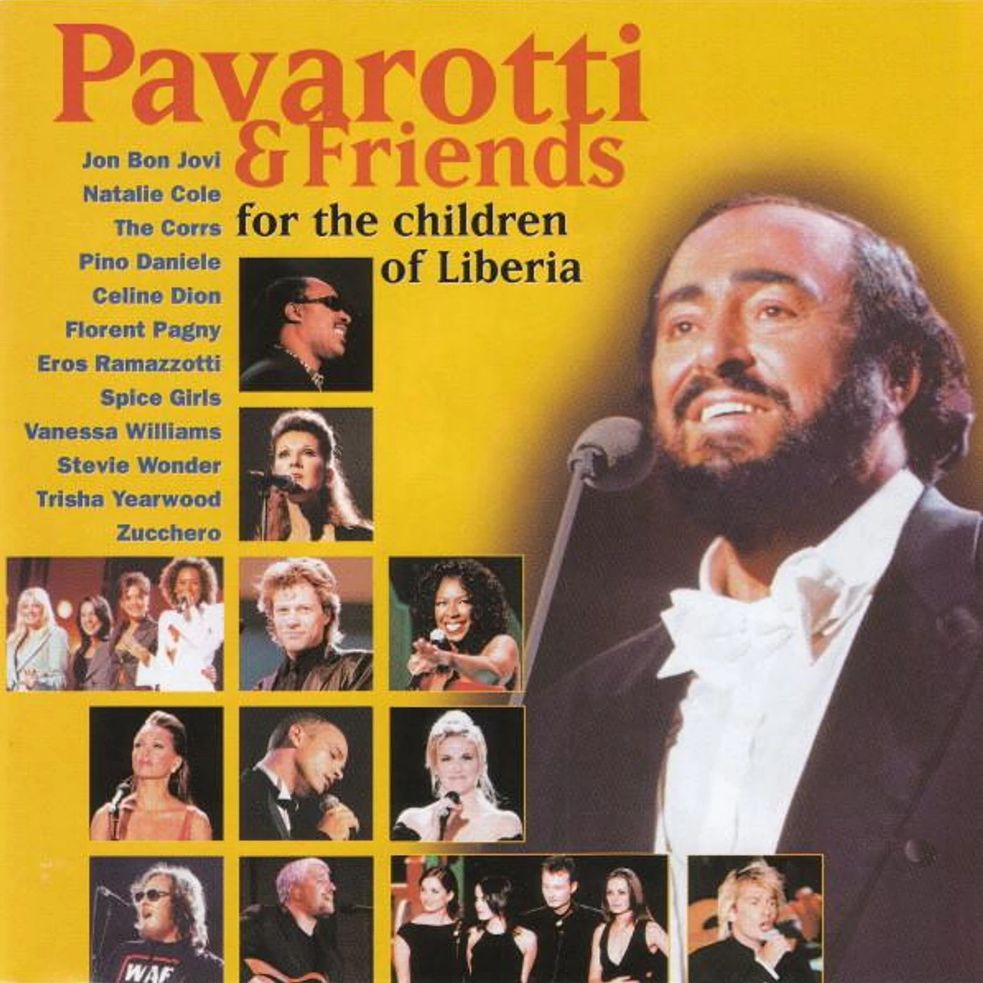 Luciano Pavarotti & FRIENDS LIBERIA CD