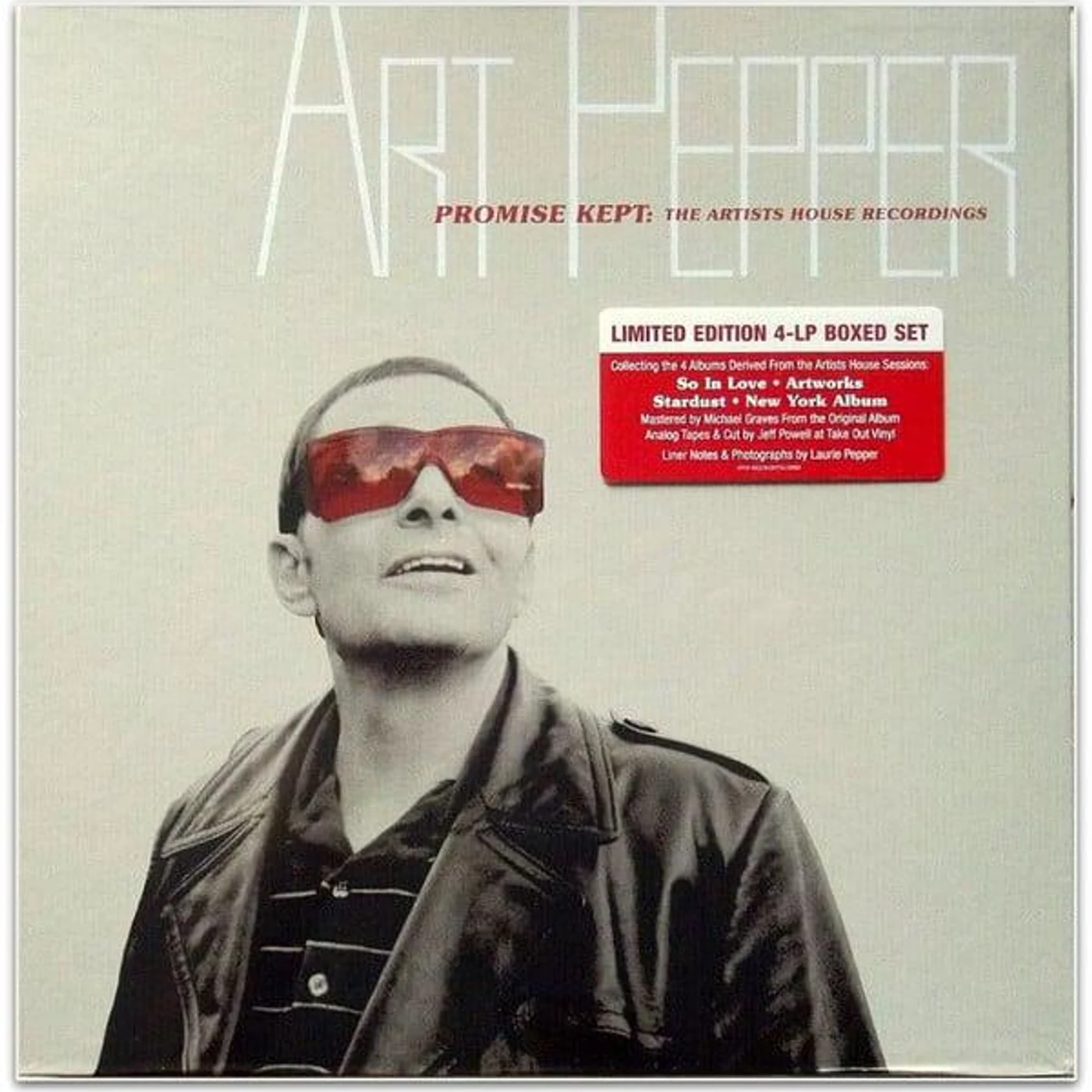 Art Pepper NEW YORK ALBUM Vinyl Record