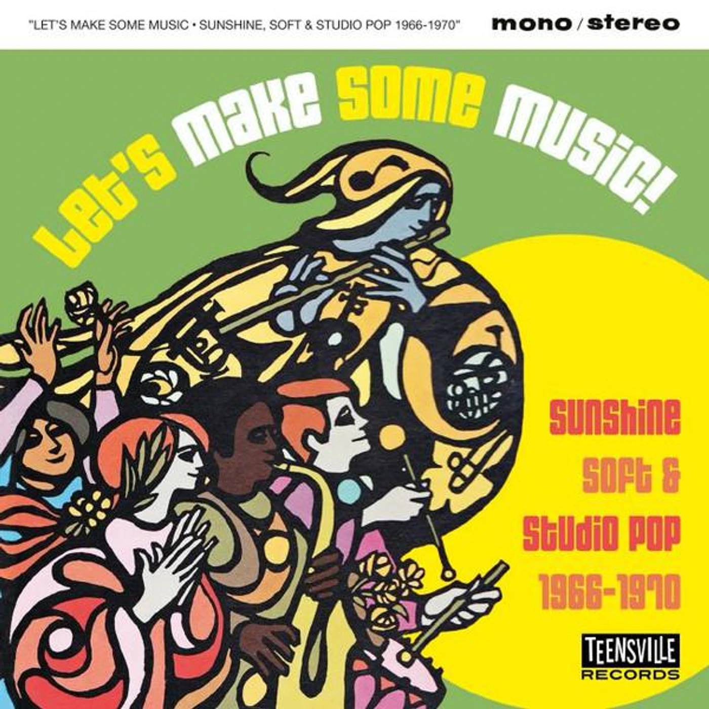 Various Artists  LET'S MAKE SOME MUSIC - SUNSHINE SOFT & STUDIO POP 1966-70-33 CD