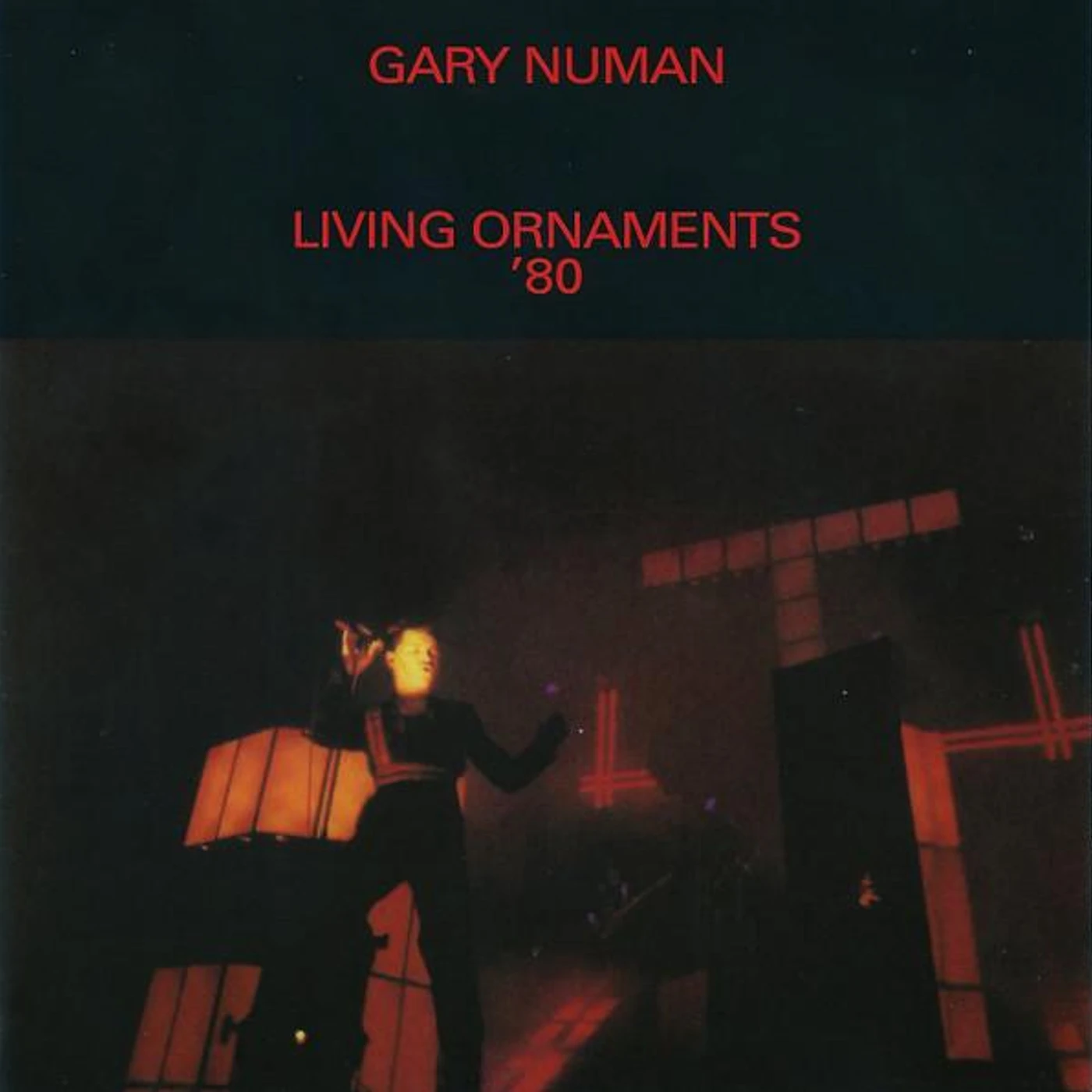 Gary Numan LIVING ORNAMENTS 1980 CD