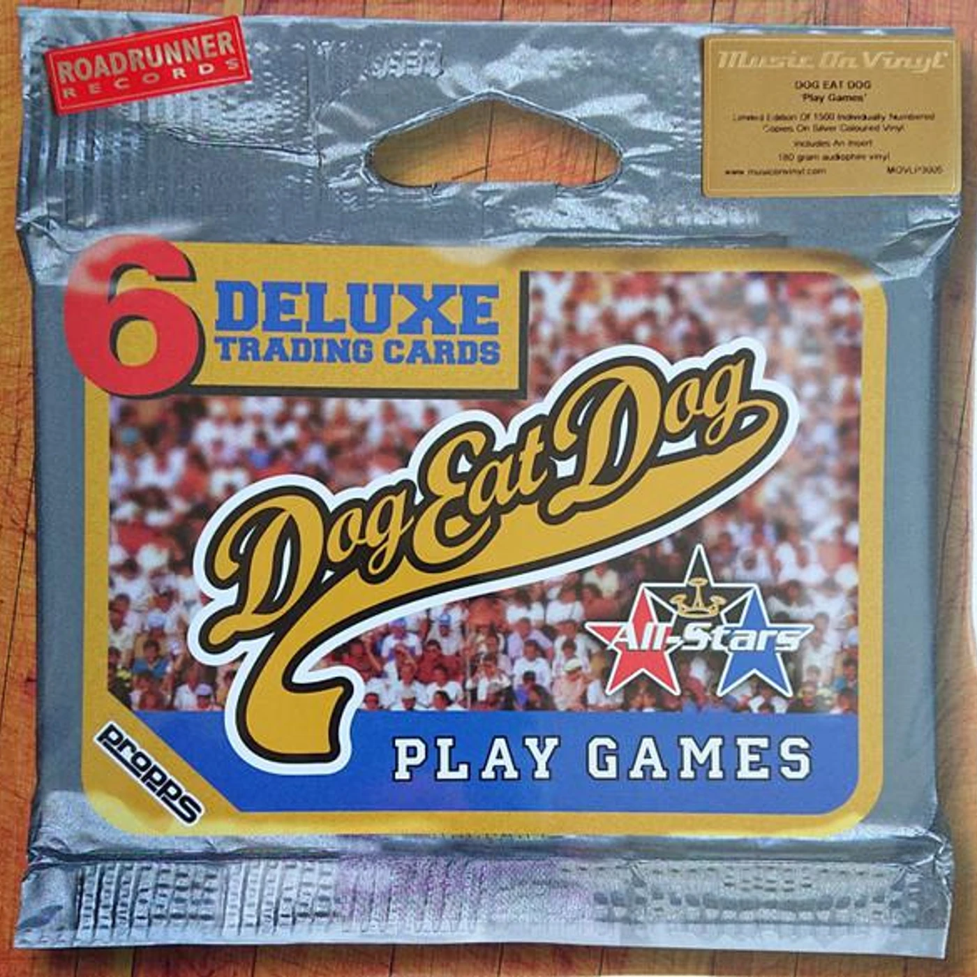 Dog Eat Dog Play Games  180 G Silver Numbered Vinyl Record