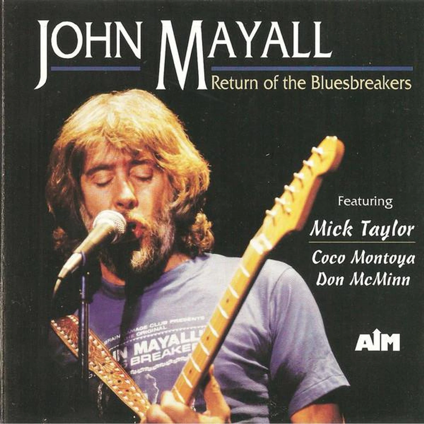 John Mayall RETURN OF THE BLUES BREAKERS CD