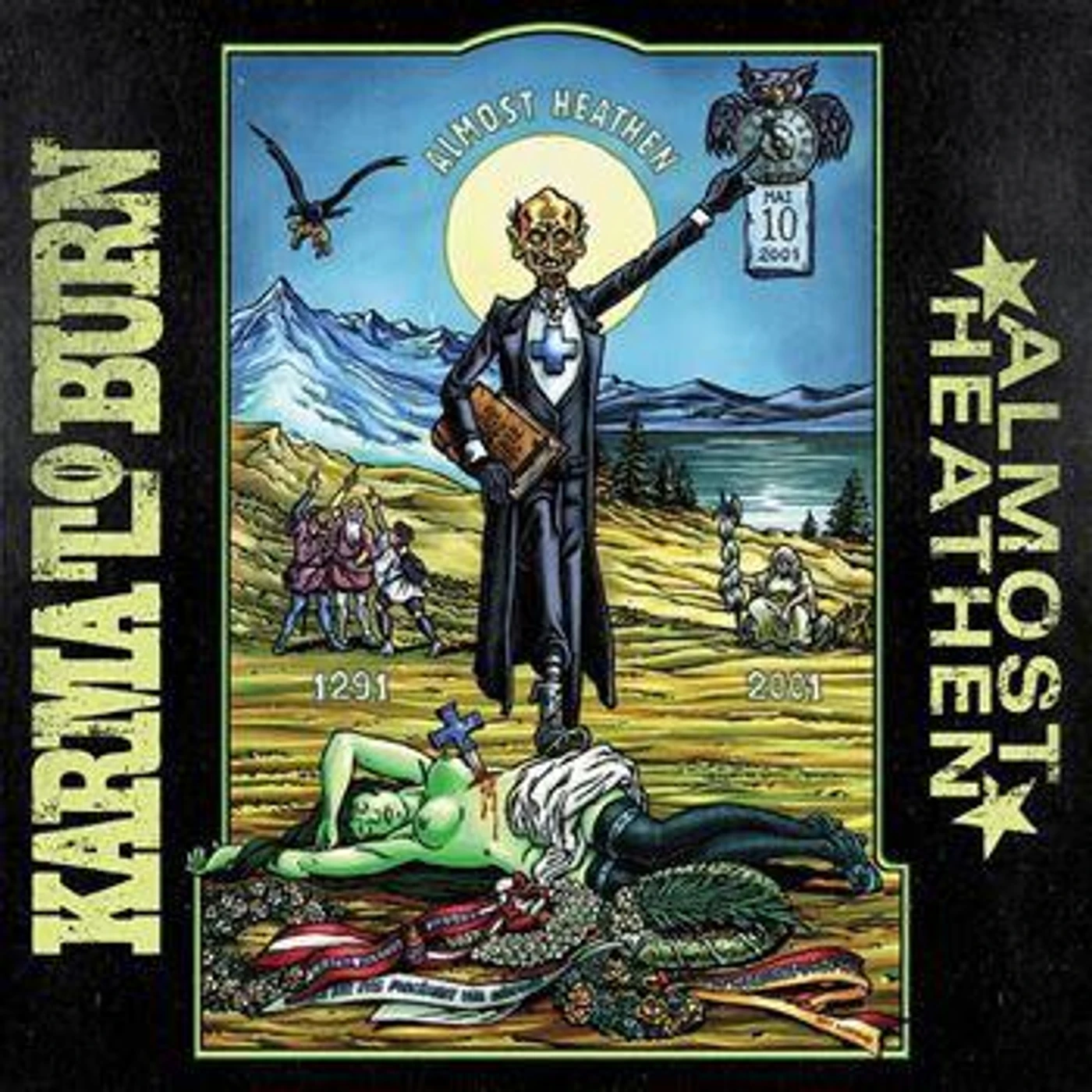 Karma To Burn ALMOST HEATHEN CD