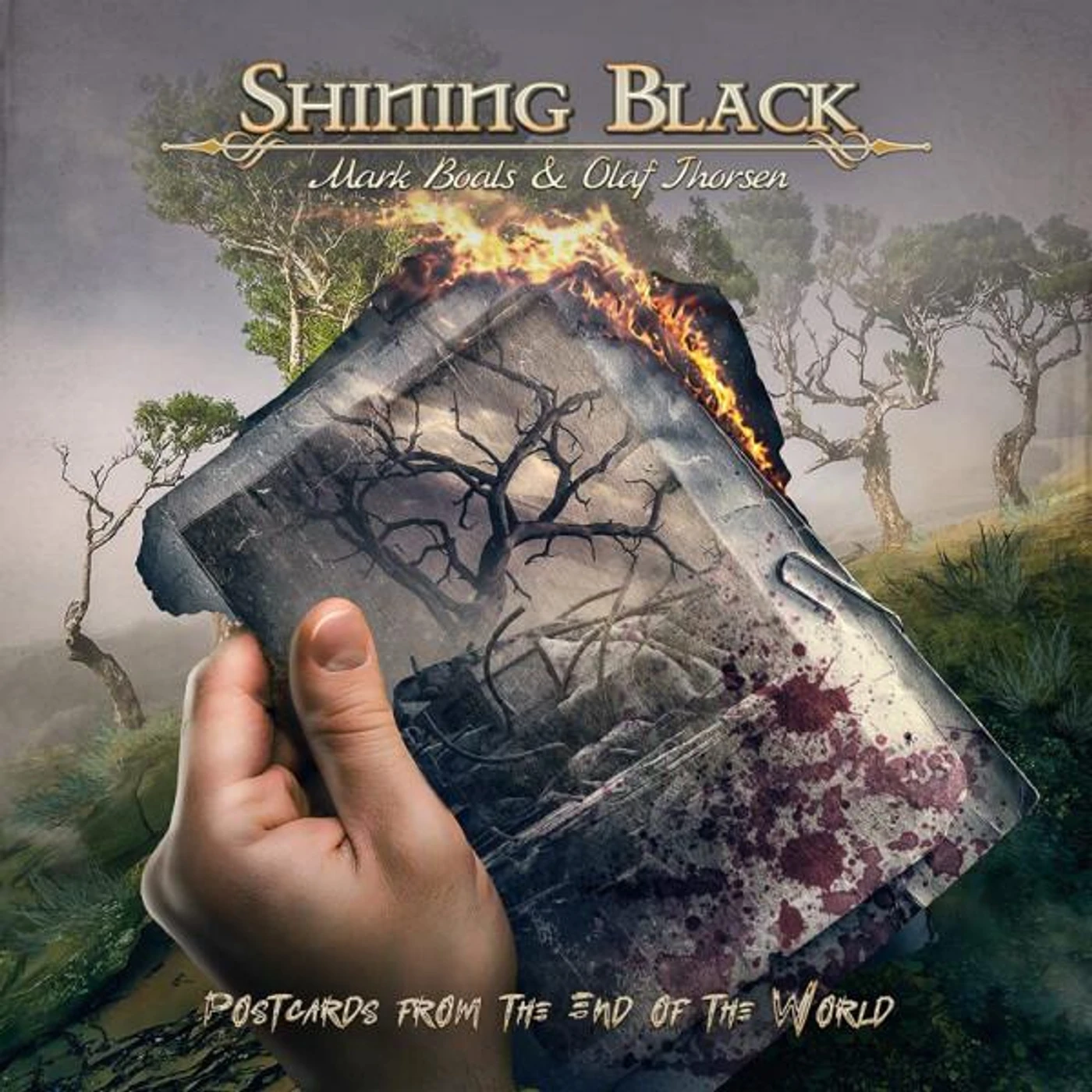 Shining Black POSTCARDS FROM THE END OF THE WORLD CD