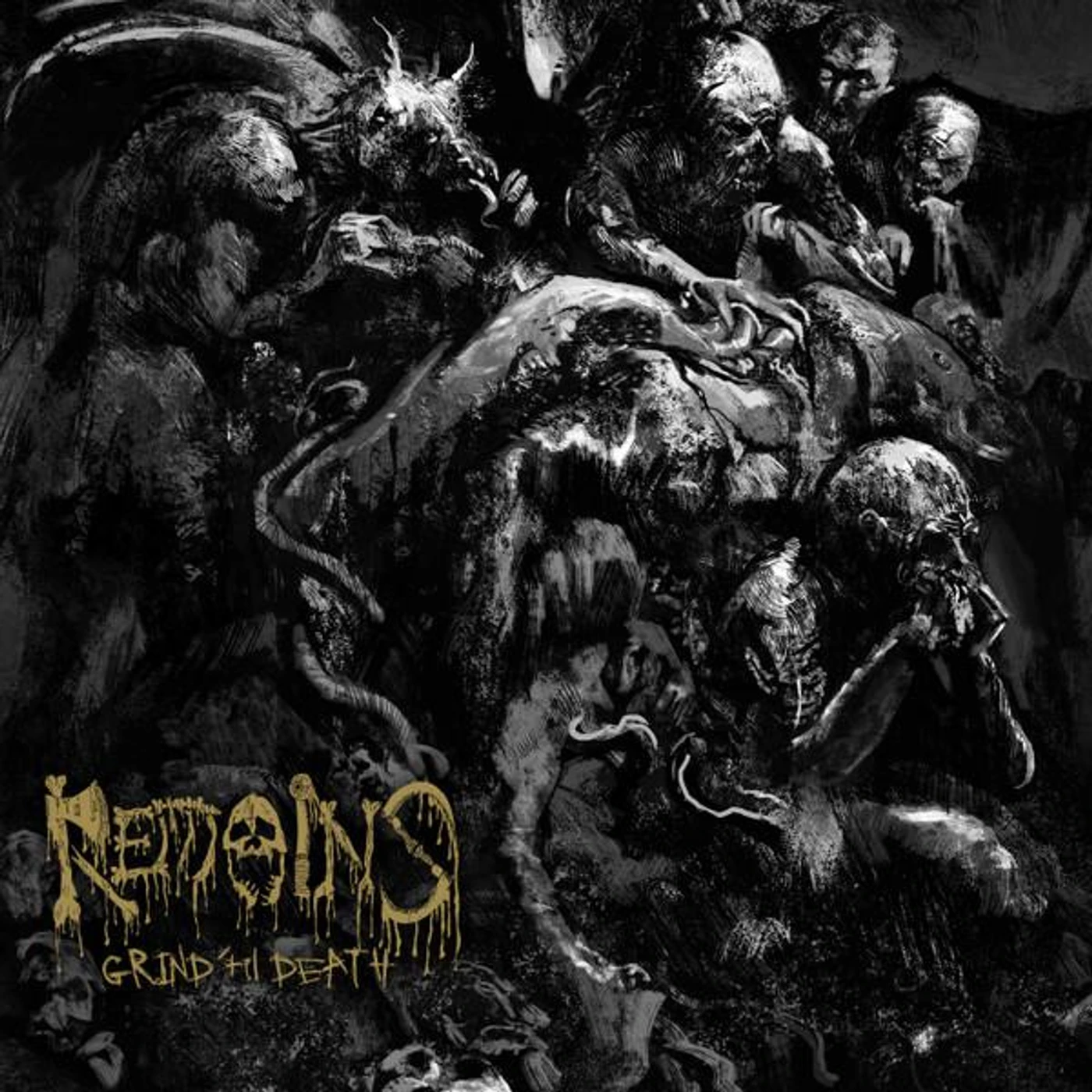 Remains GRIND TIL DEATH Vinyl Record
