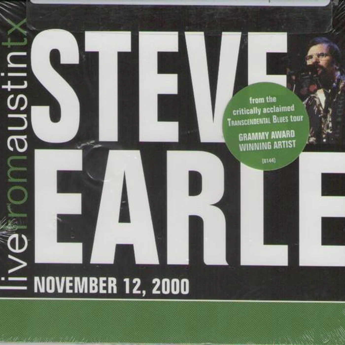 Steve Earle LIVE FROM AUSTIN TX '00 CD