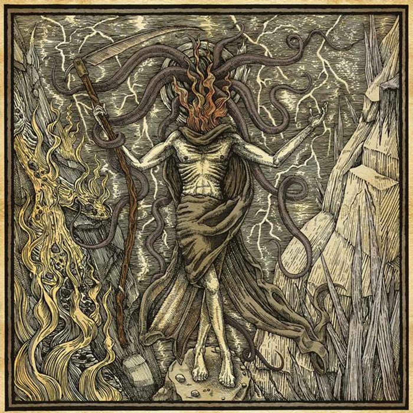 Corpus Christii BITTER END OF OLD (MUSTARD VINYL) Vinyl Record