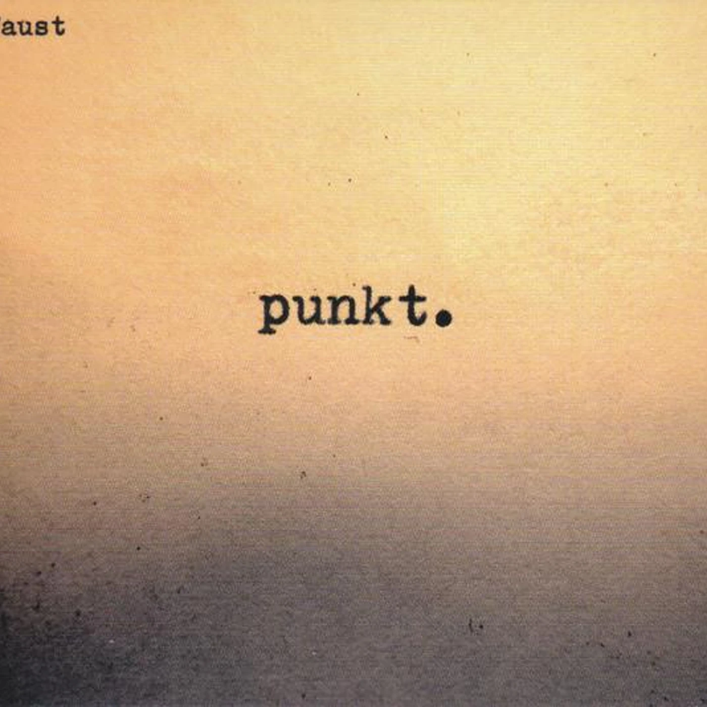 Faust PUNKT CD