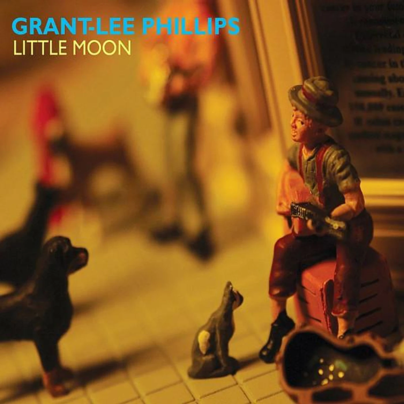Grant-Lee Phillips LITTLE MOON (BURGUNDY VINYL) Vinyl Record