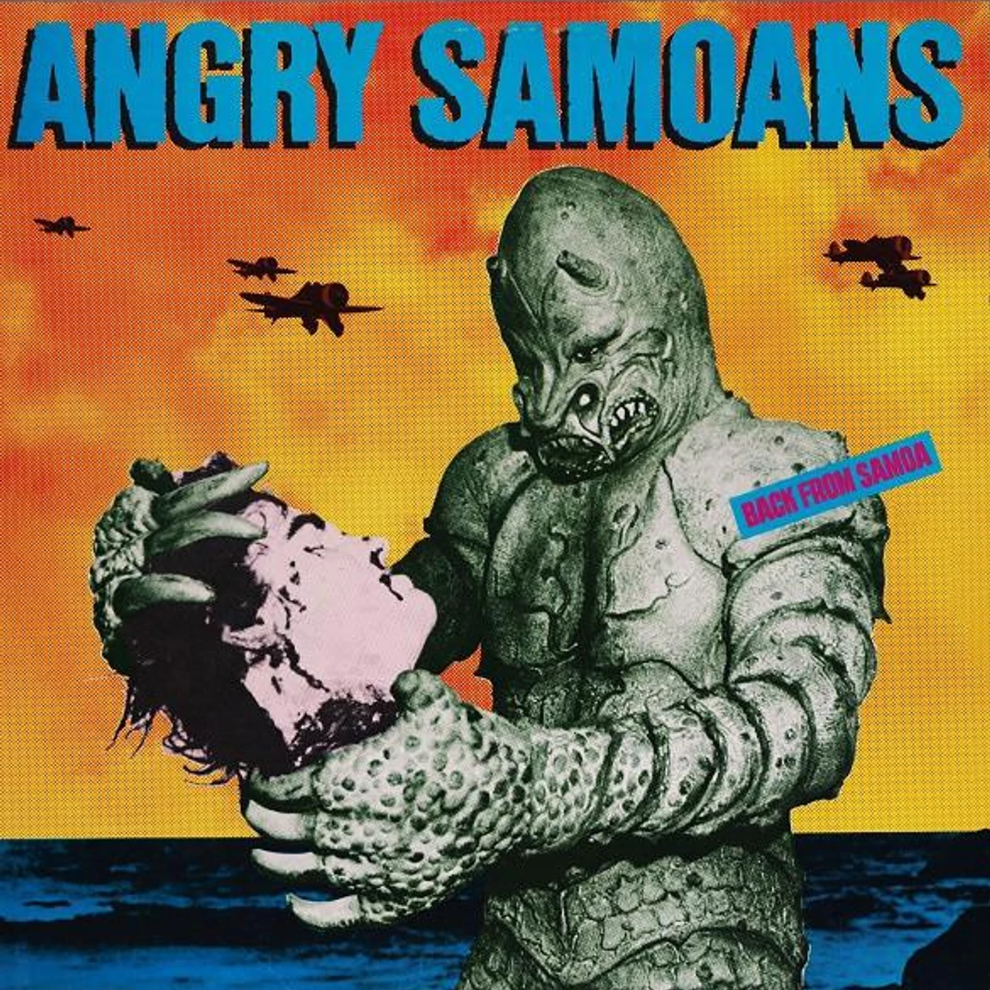 Angry Samoans BACK FROM SAMOA (CLEAR VINYL) Vinyl Record