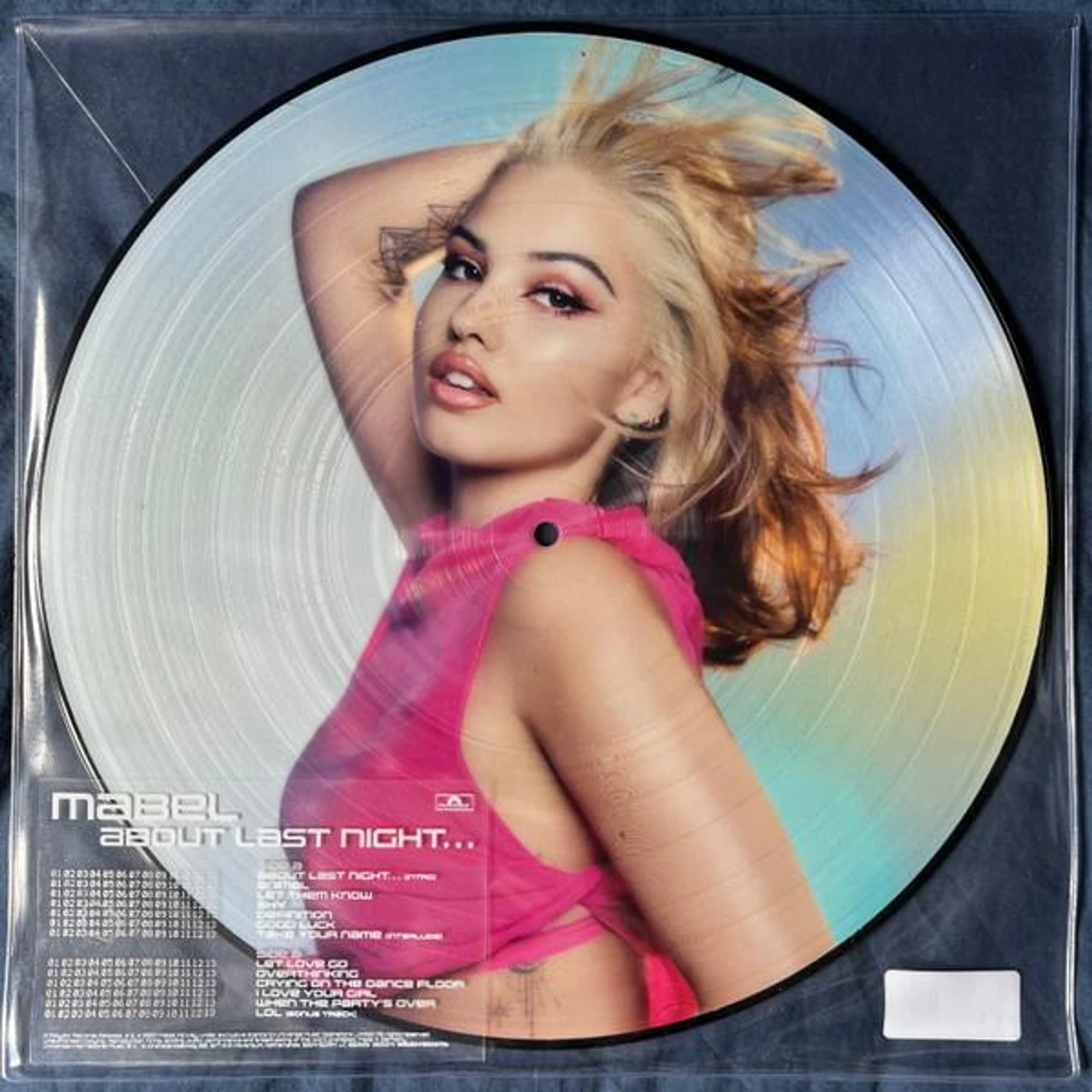 Mabel ABOUT LAST NIGHT Vinyl Record