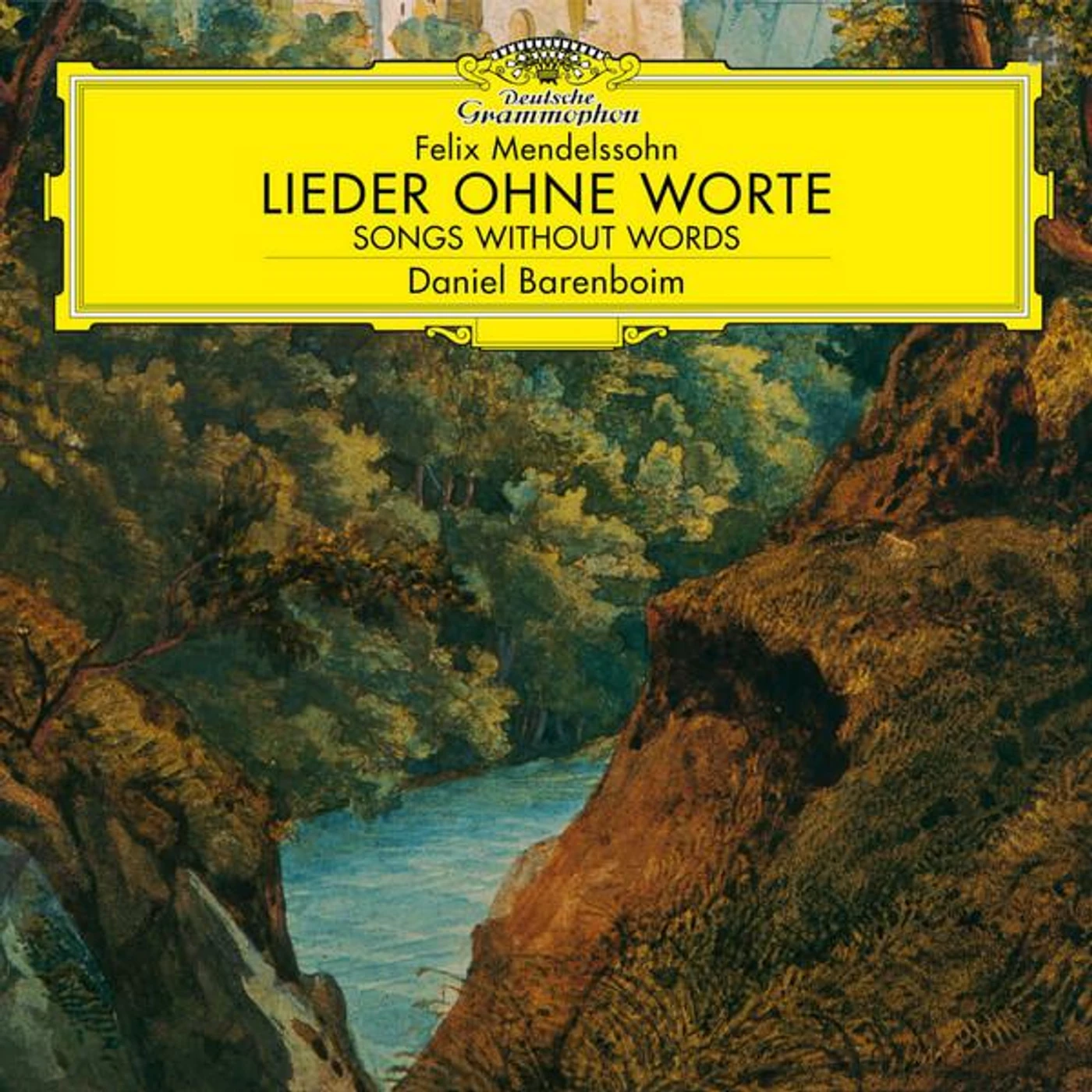 Daniel Barenboim MENDELSSOHN: LIEDER Vinyl Record