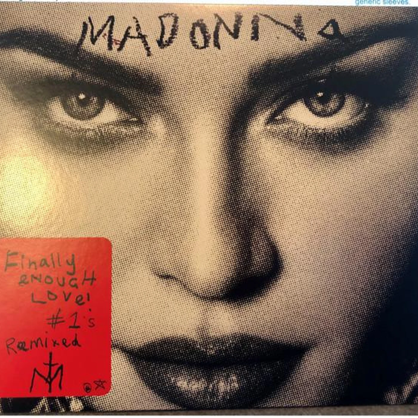 Madonna FINALLY ENOUGH LOVE CD