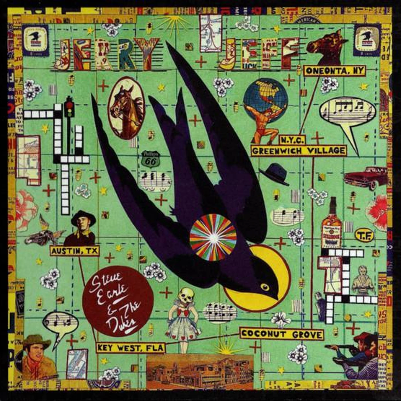 Steve Earle JERRY JEFF CD