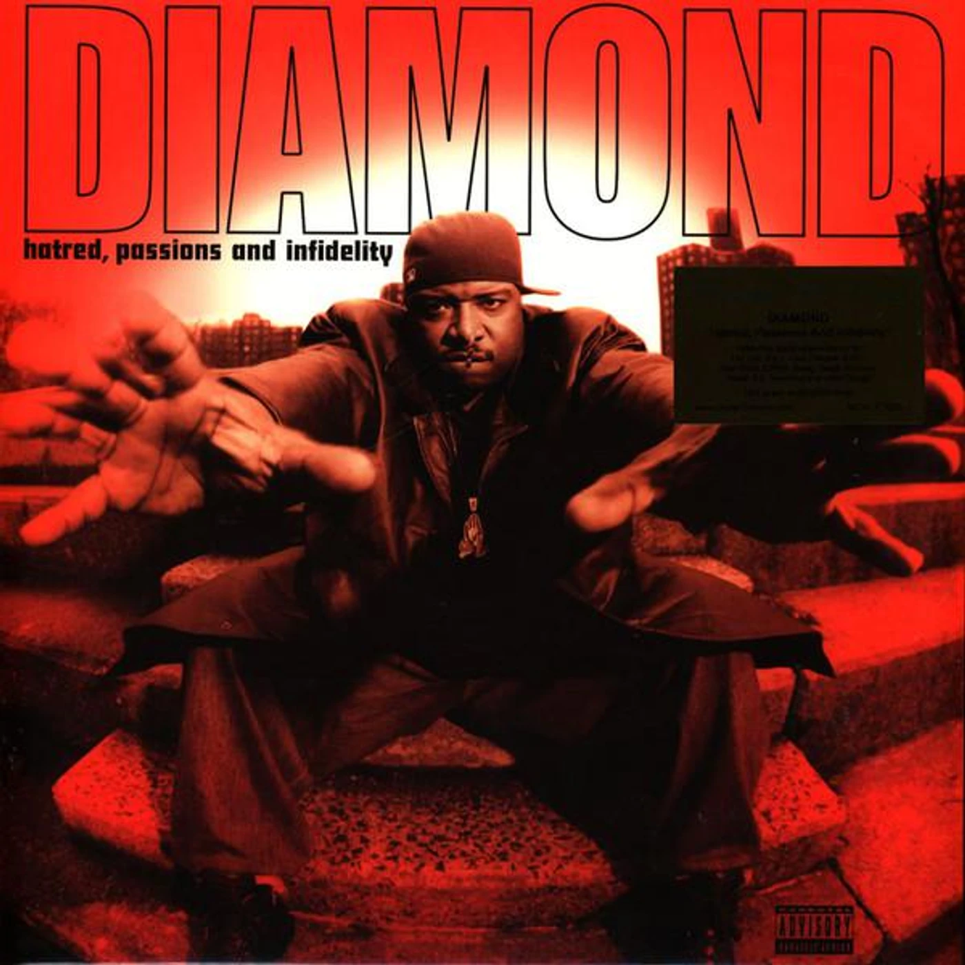 Diamond D HATRED, PASSIONS & INFIDELITY (2LP/180G) Vinyl Record