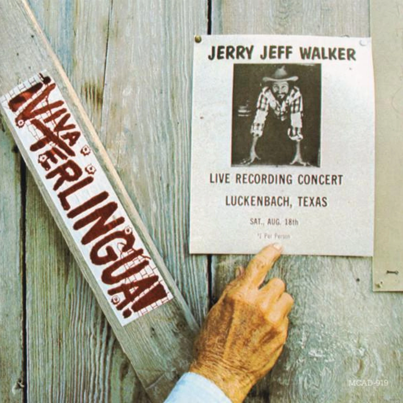 Jerry Jeff Walker VIVA TERLINGUA CD