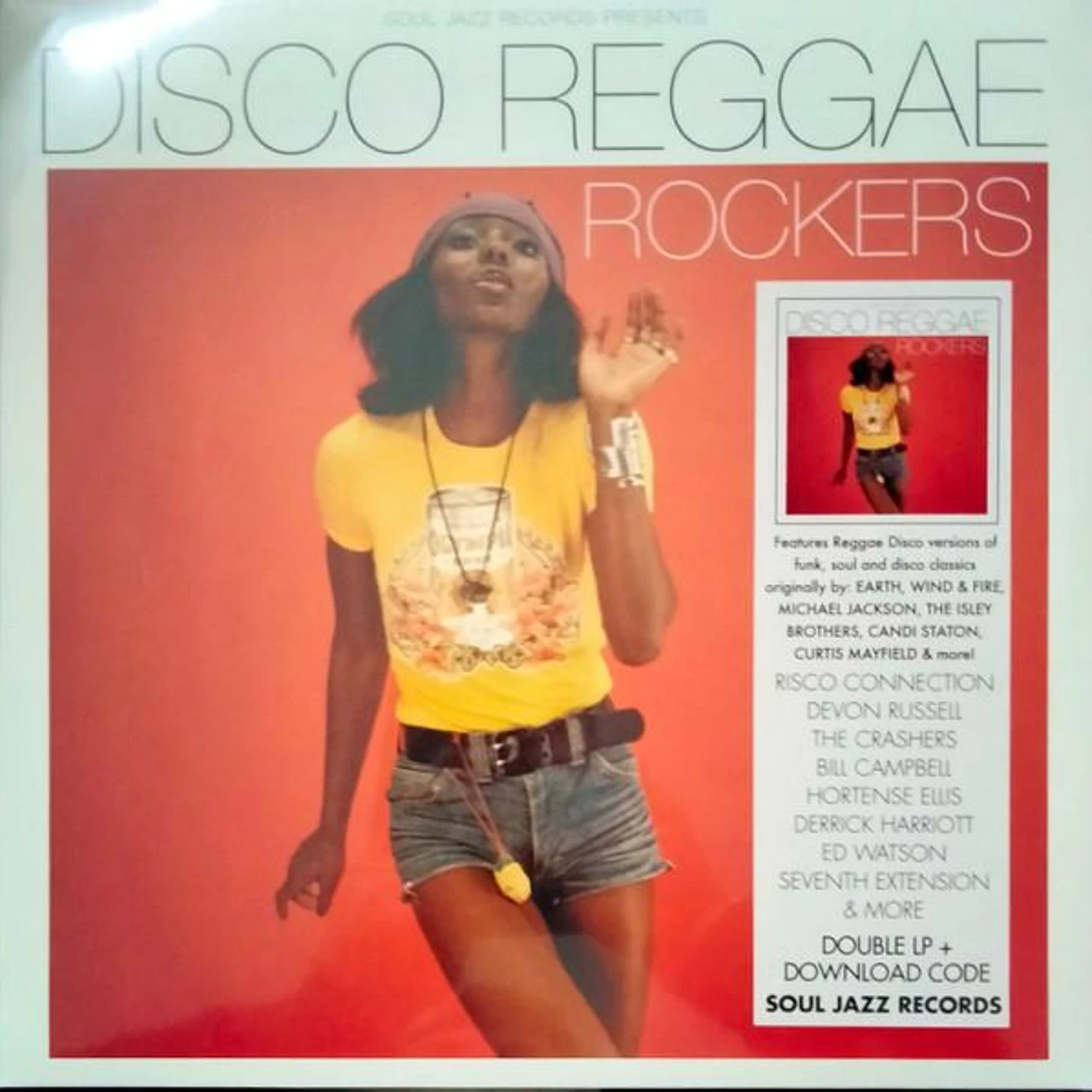 Soul Jazz Records Presents DISCO REGGAE ROCKERS (2LP) Vinyl Record