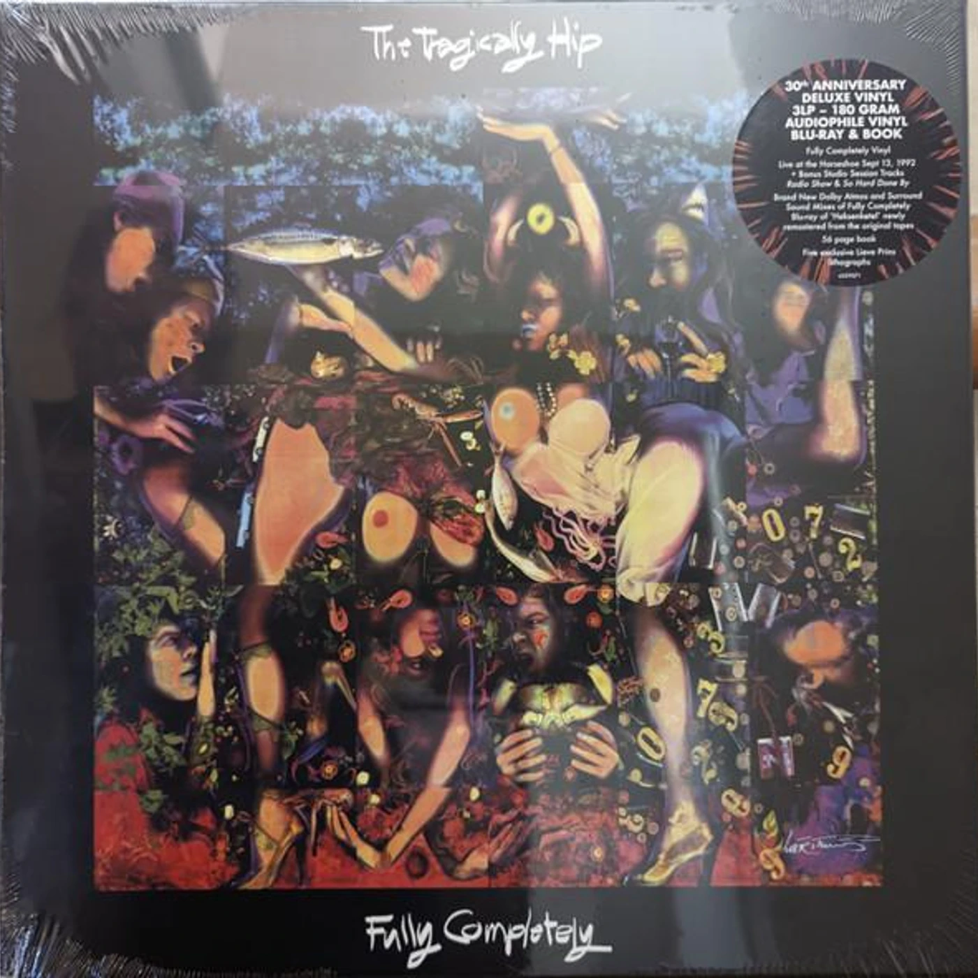 The Tragically Hip FULLY COMPLETELY (30TH ANNIVERSARY/DELUXE/3LP/BLU-RAY BOX SET) (Vinyl)