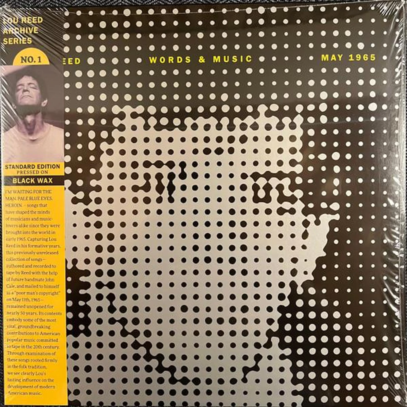 Lou Reed Words & Music, May 1965 Vinyl Record