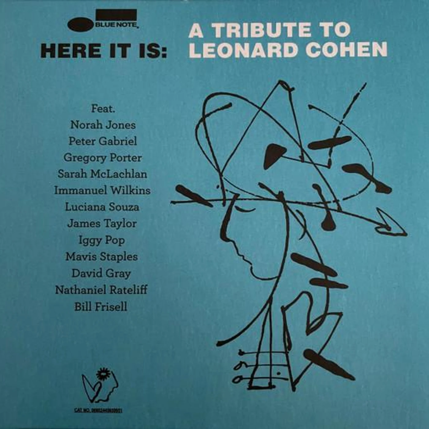 HERE IT IS: A TRIBUTE TO LEONARD COHEN CD