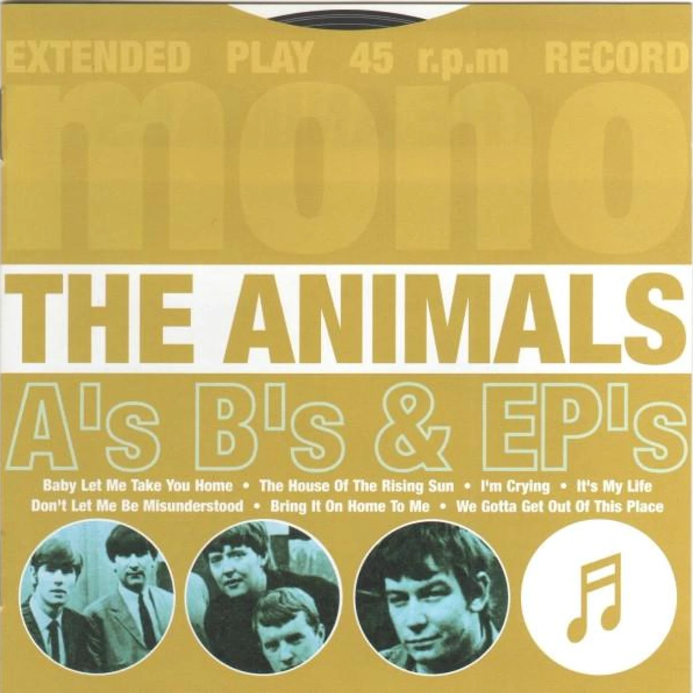 The Animals A'S B'S & EP'S CD