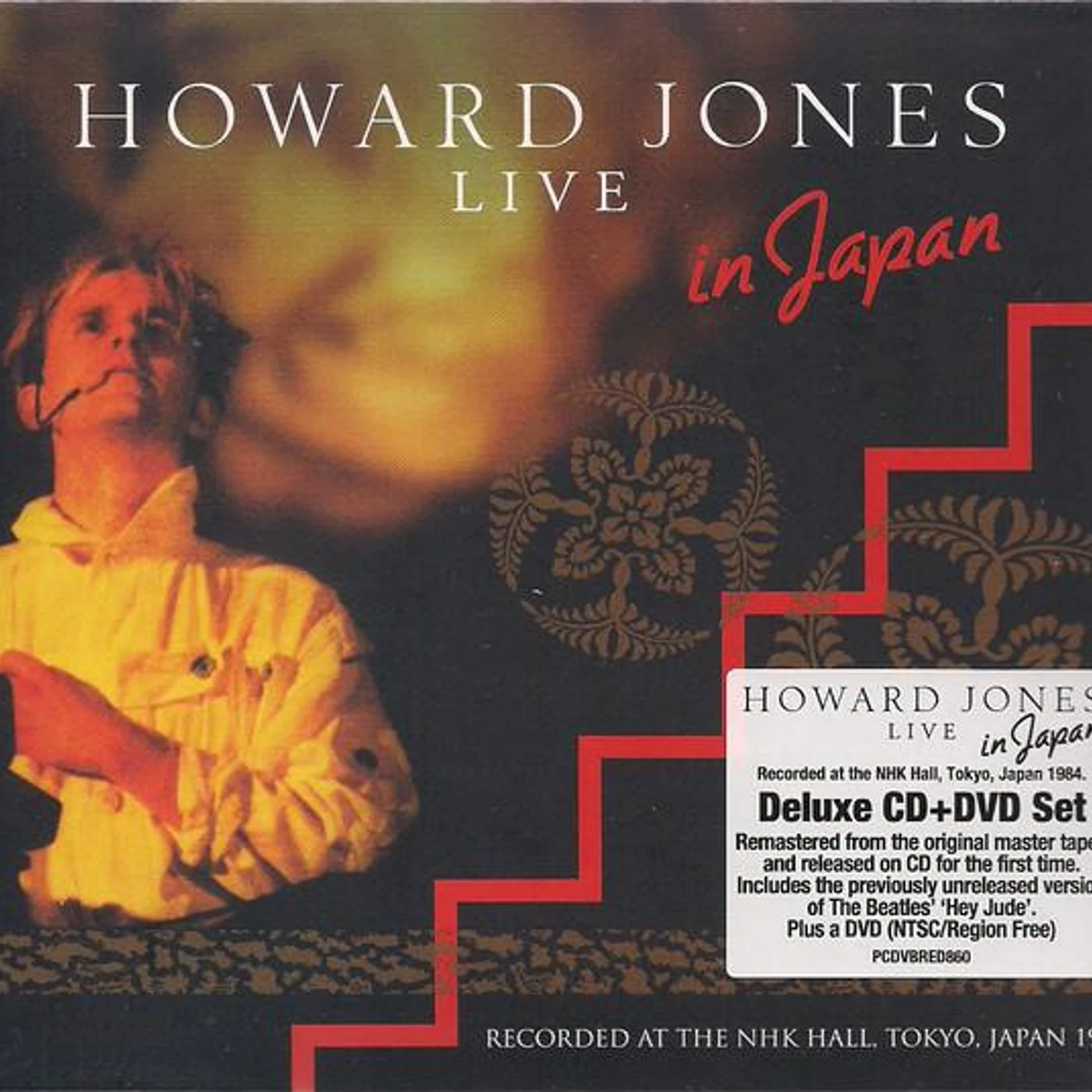 Howard Jones LIVE AT THE NHK HALL, TOKYO, JAPAN 1984 (CD/DVD) CD