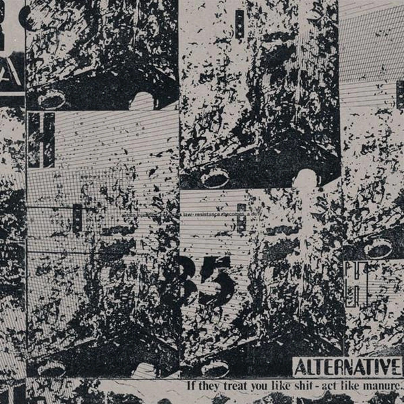 Alternative If They Treat You Like Shit - Act Like Manure Vinyl Record