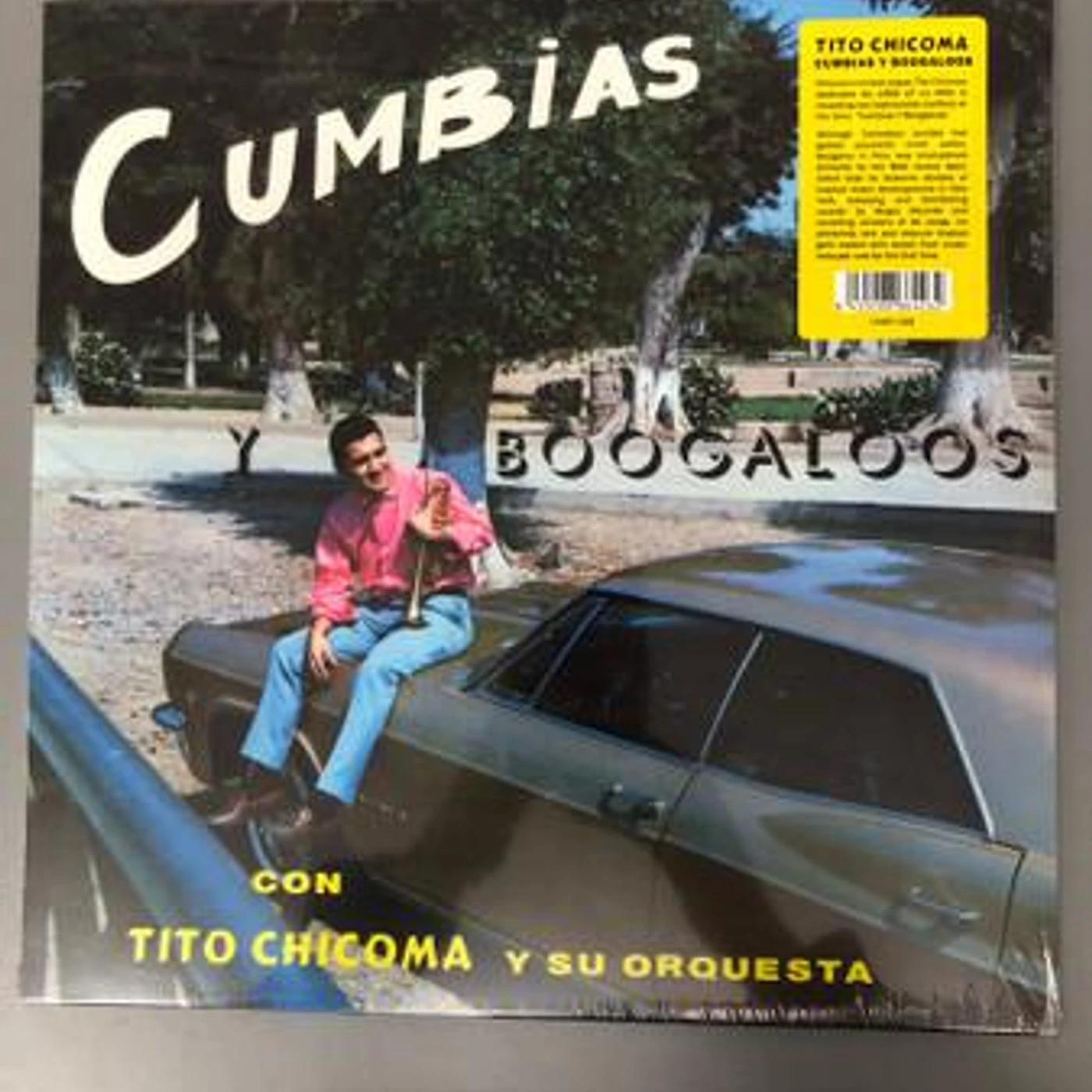 Tito Chicoma y Su Orquesta CUMBIAS Y BOOGALOOS Vinyl Record