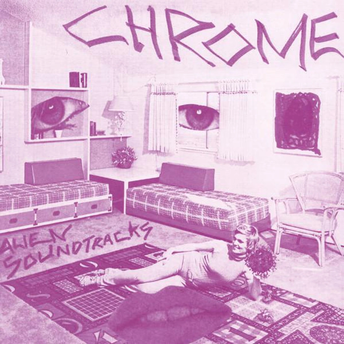 Chrome Alien Soundtracks (Purple Splatter) Vinyl Record