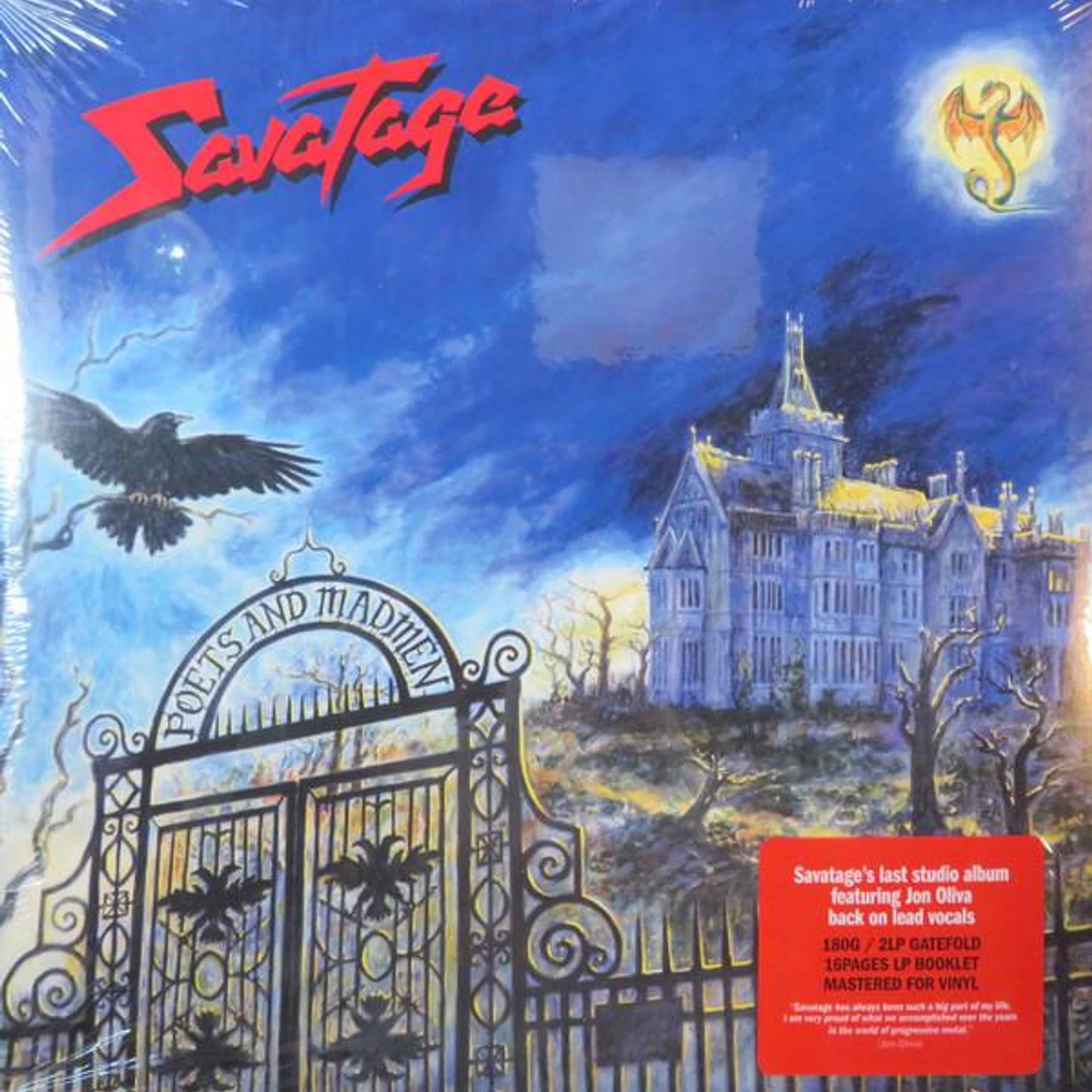 Savatage POETS & MADMEN Vinyl Record