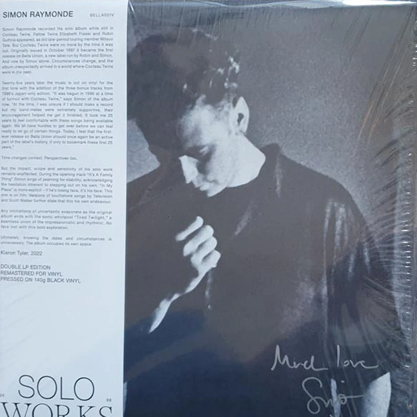 Simon Raymonde SOLO WORKS 96-98 (2LP) Vinyl Record