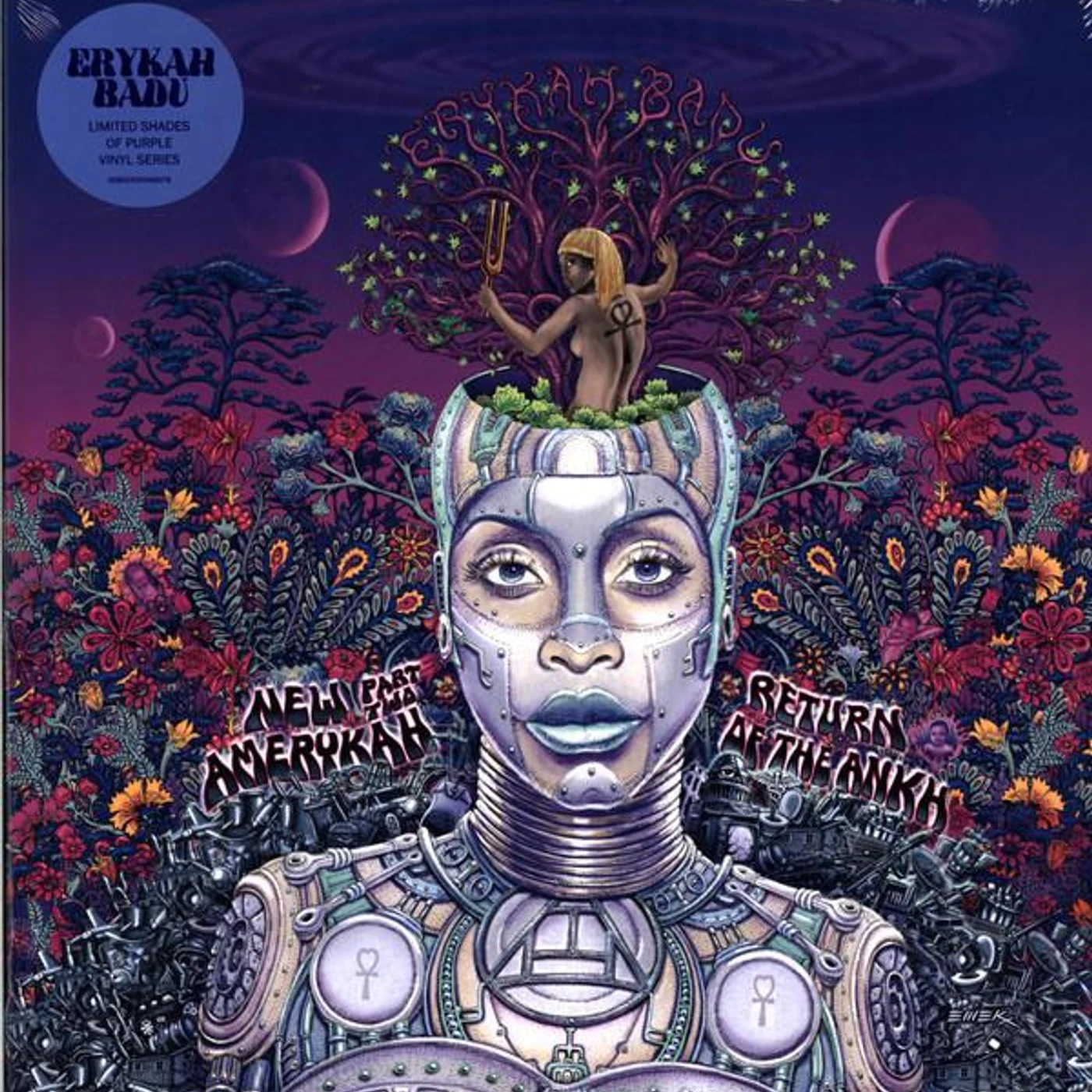 Erykah Badu NEW AMERYKAH PART TWO (RETURN OF THE ANKH) (VIOLET VINYL/2LP) Vinyl Record