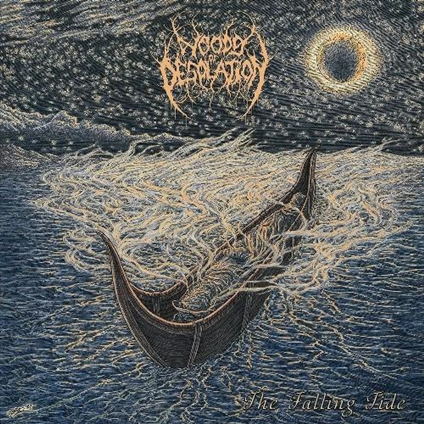 Woods of Desolation FALLING TIDE (SMOKEY VINYL) Vinyl Record