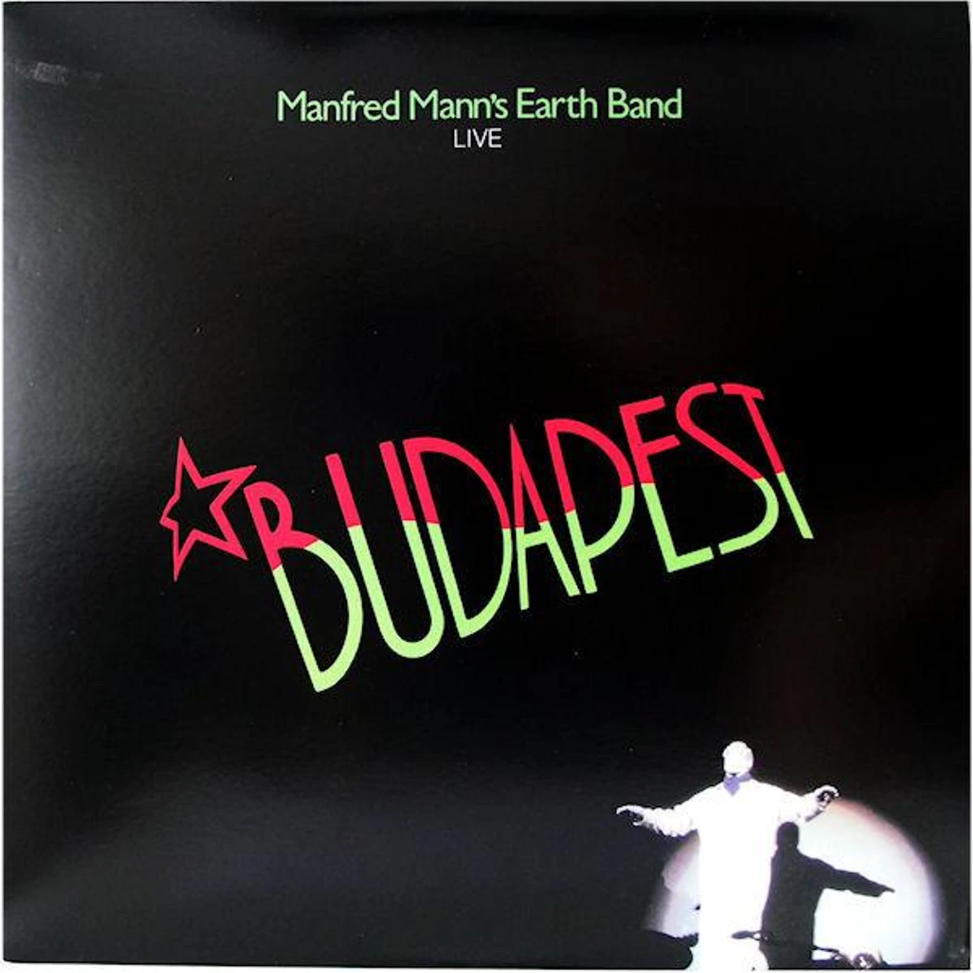 Manfred Mann's Earth Band BUDAPEST LIVE Vinyl Record