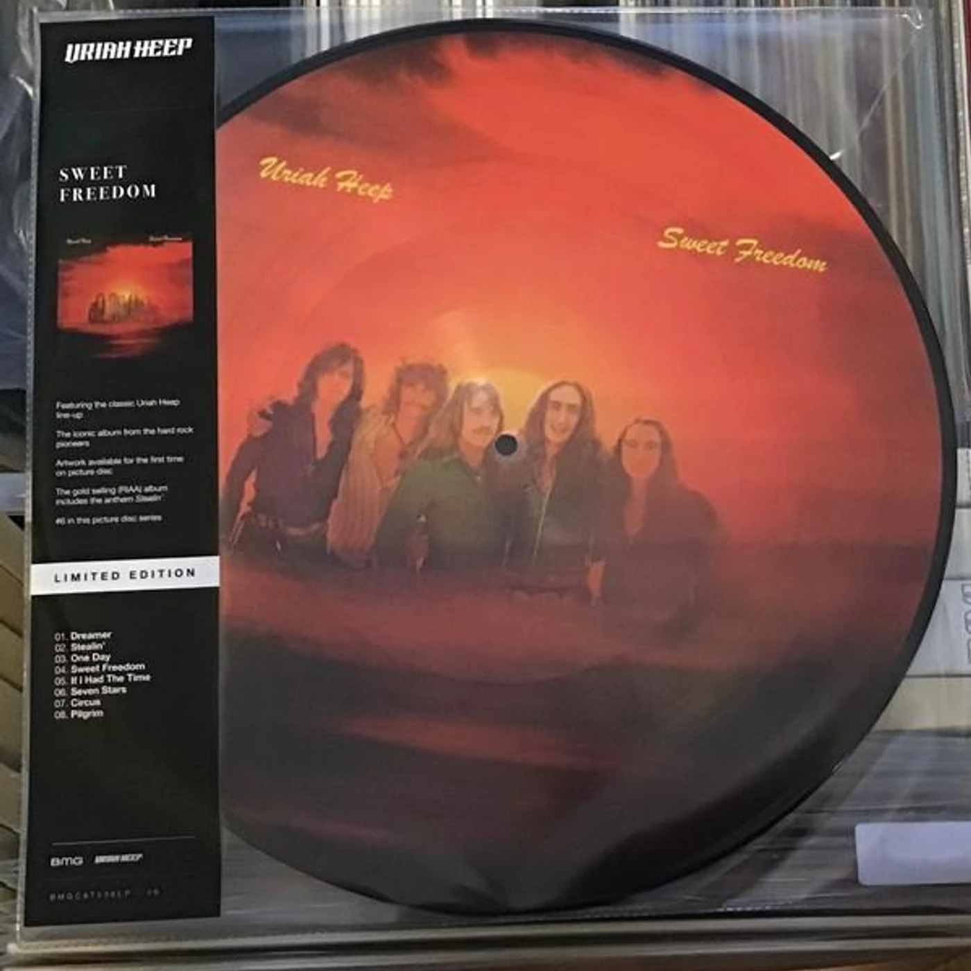 Uriah Heep SWEET FREEDOM Vinyl Record